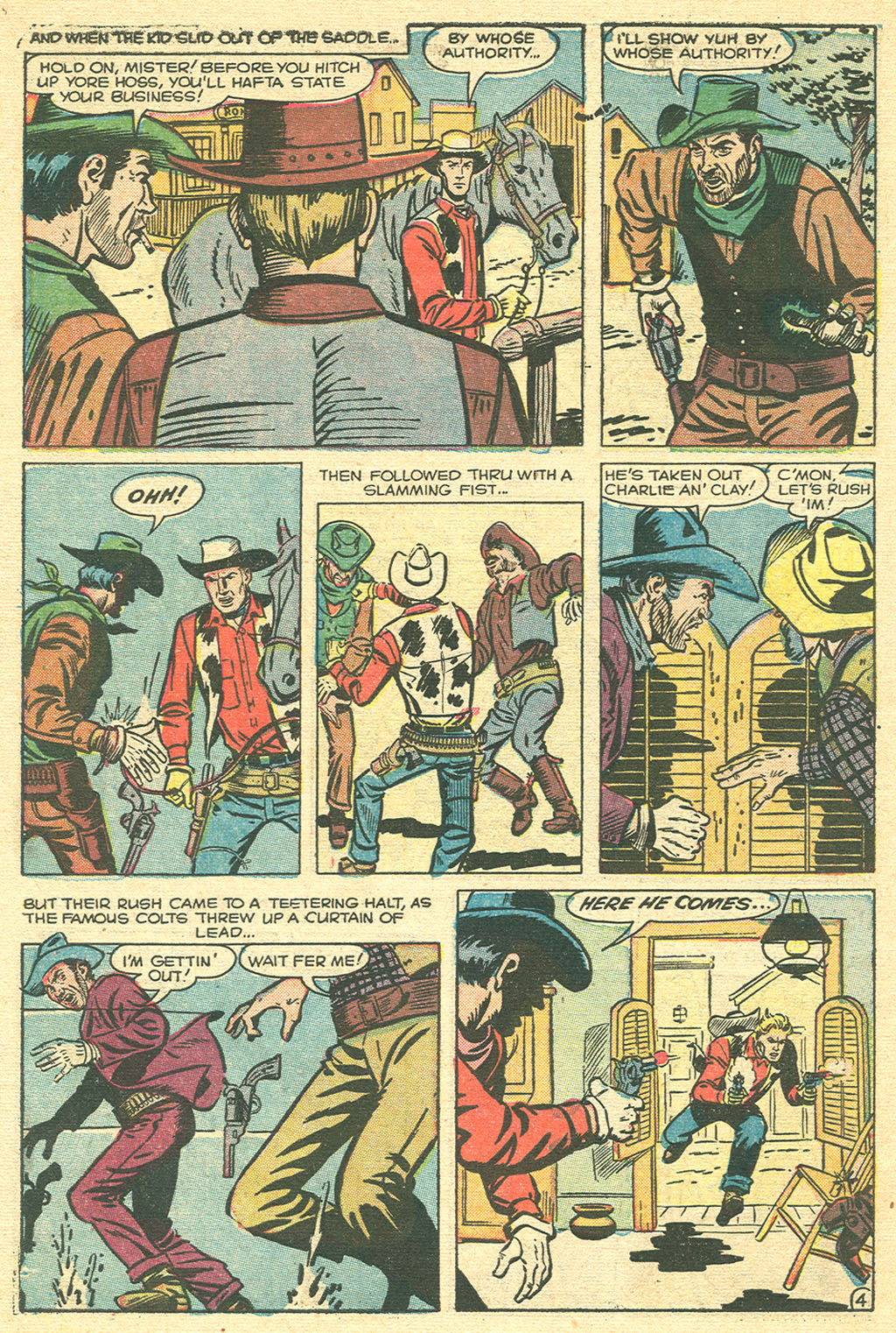 Read online Kid Colt Outlaw comic -  Issue #55 - 6
