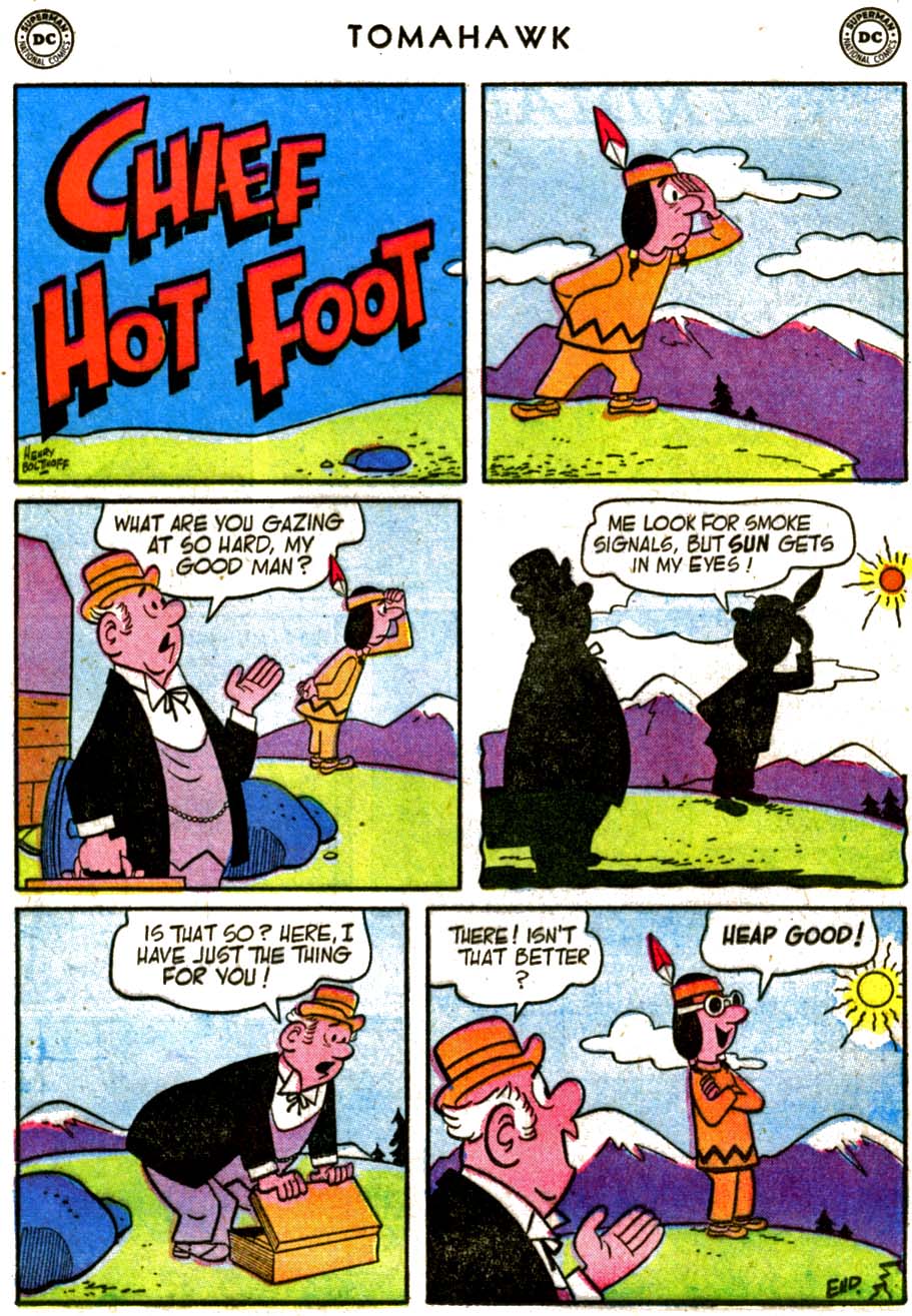 Read online Tomahawk comic -  Issue #48 - 12