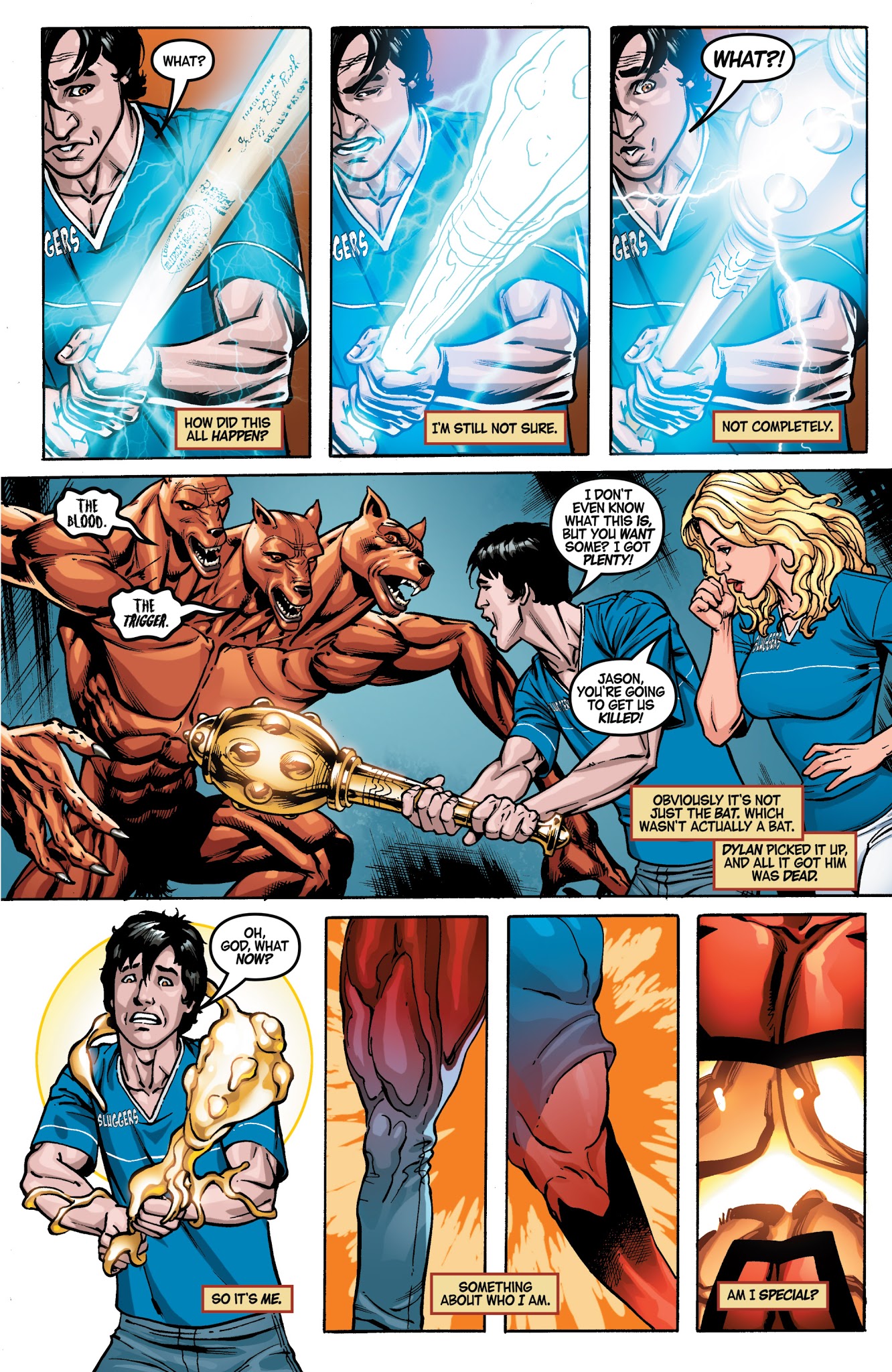 Read online Demi-God comic -  Issue #1 - 19