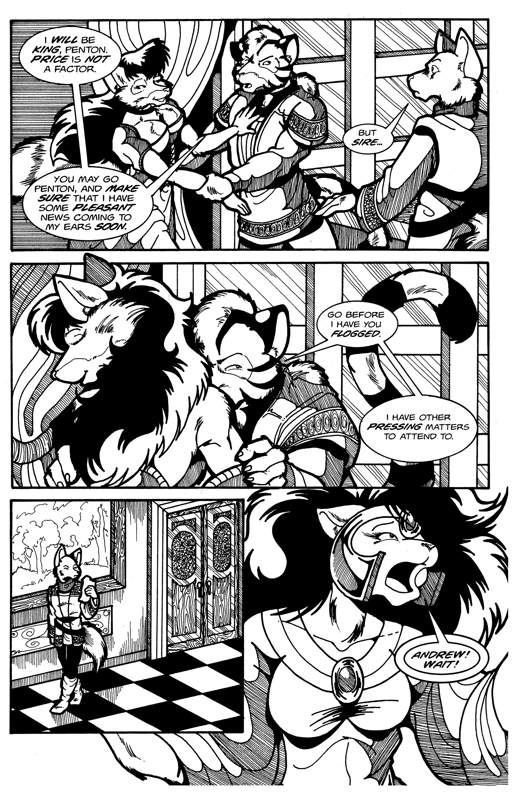 Read online Tall Tails: Thieves' Quest comic -  Issue #4 - 6
