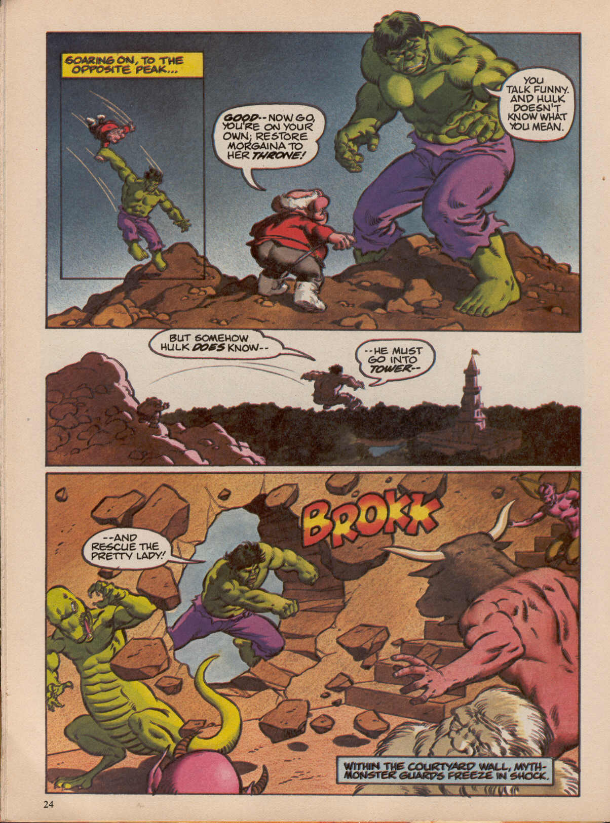 Read online Hulk (1978) comic -  Issue #21 - 24