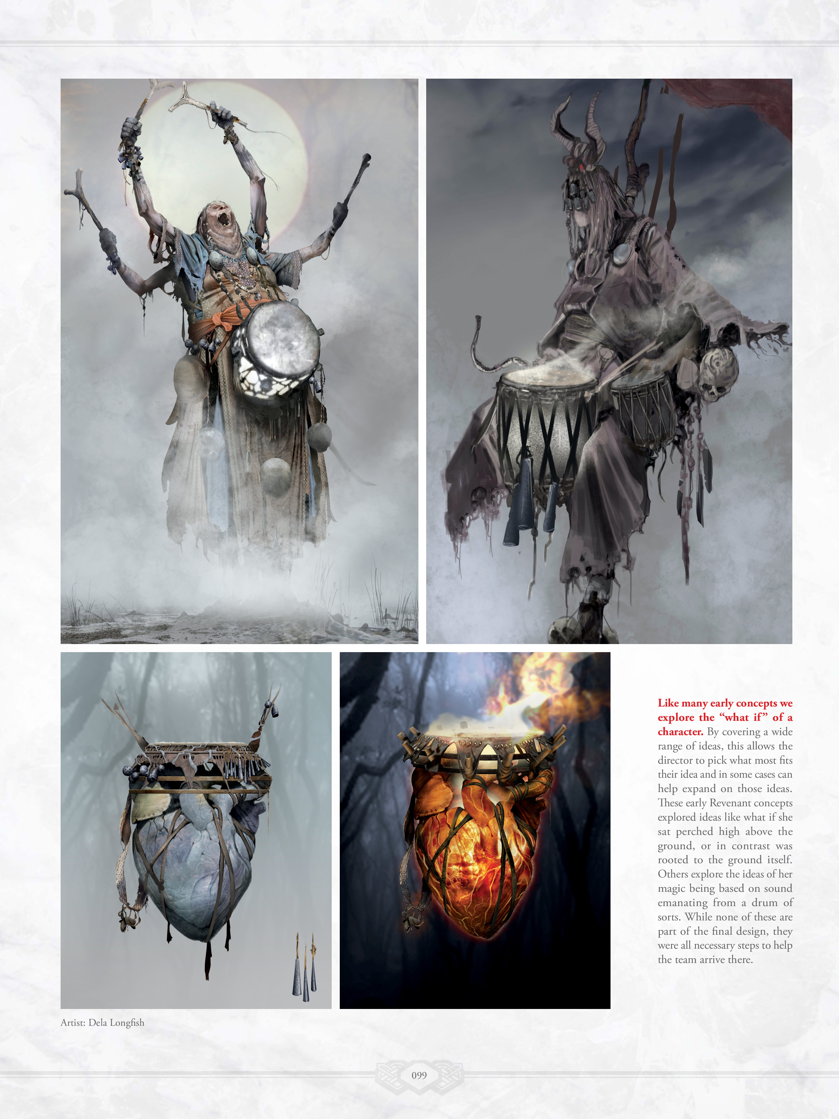 Read online The Art of God of War comic -  Issue # TPB (Part 1) - 96