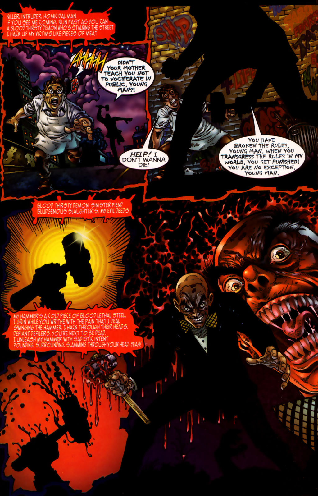 Read online Cryptic Writings of Megadeth comic -  Issue #4 - 22