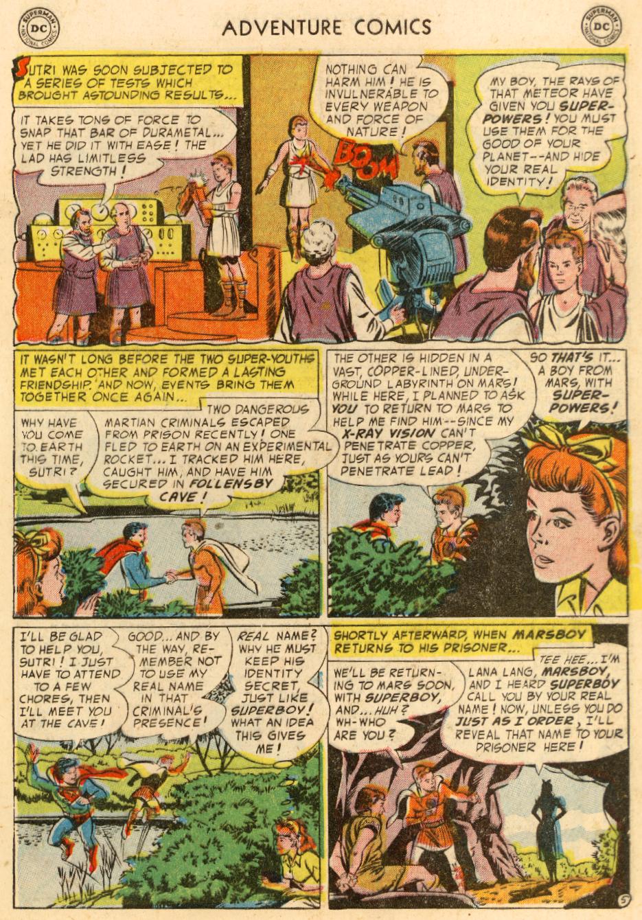 Read online Adventure Comics (1938) comic -  Issue #195 - 7