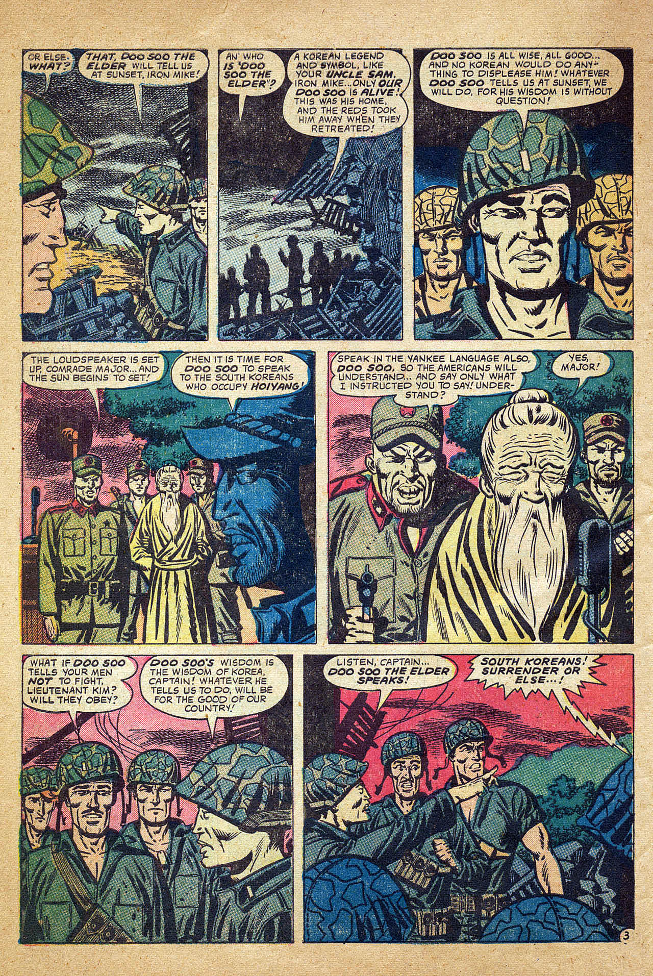 Read online Marines in Battle comic -  Issue #17 - 31