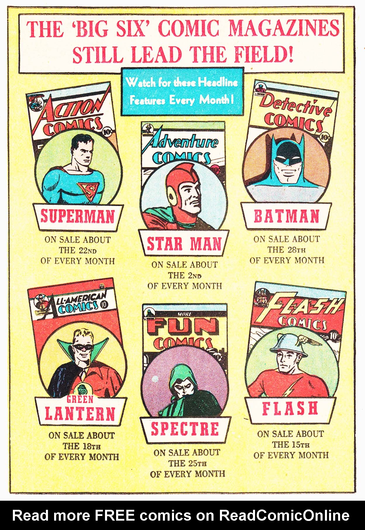 Read online More Fun Comics comic -  Issue #67 - 66