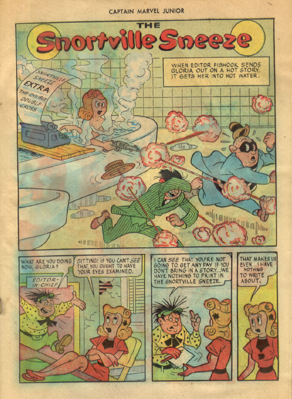 Read online Captain Marvel, Jr. comic -  Issue #46 - 23