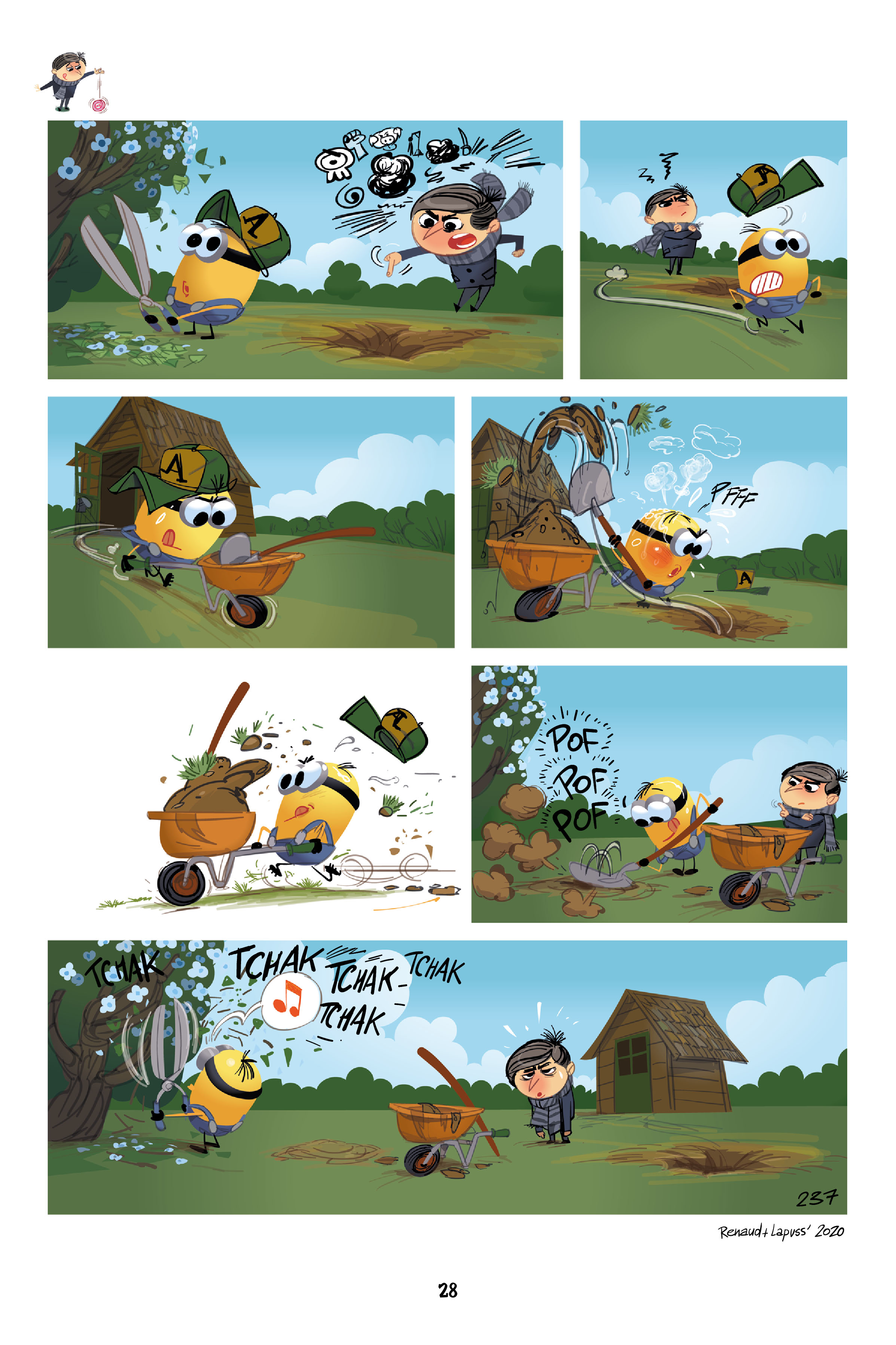 Read online Minions: Mini Boss comic -  Issue # Full - 28