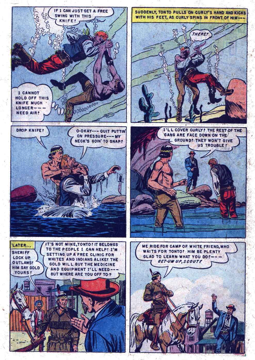 Read online Lone Ranger's Companion Tonto comic -  Issue #7 - 19
