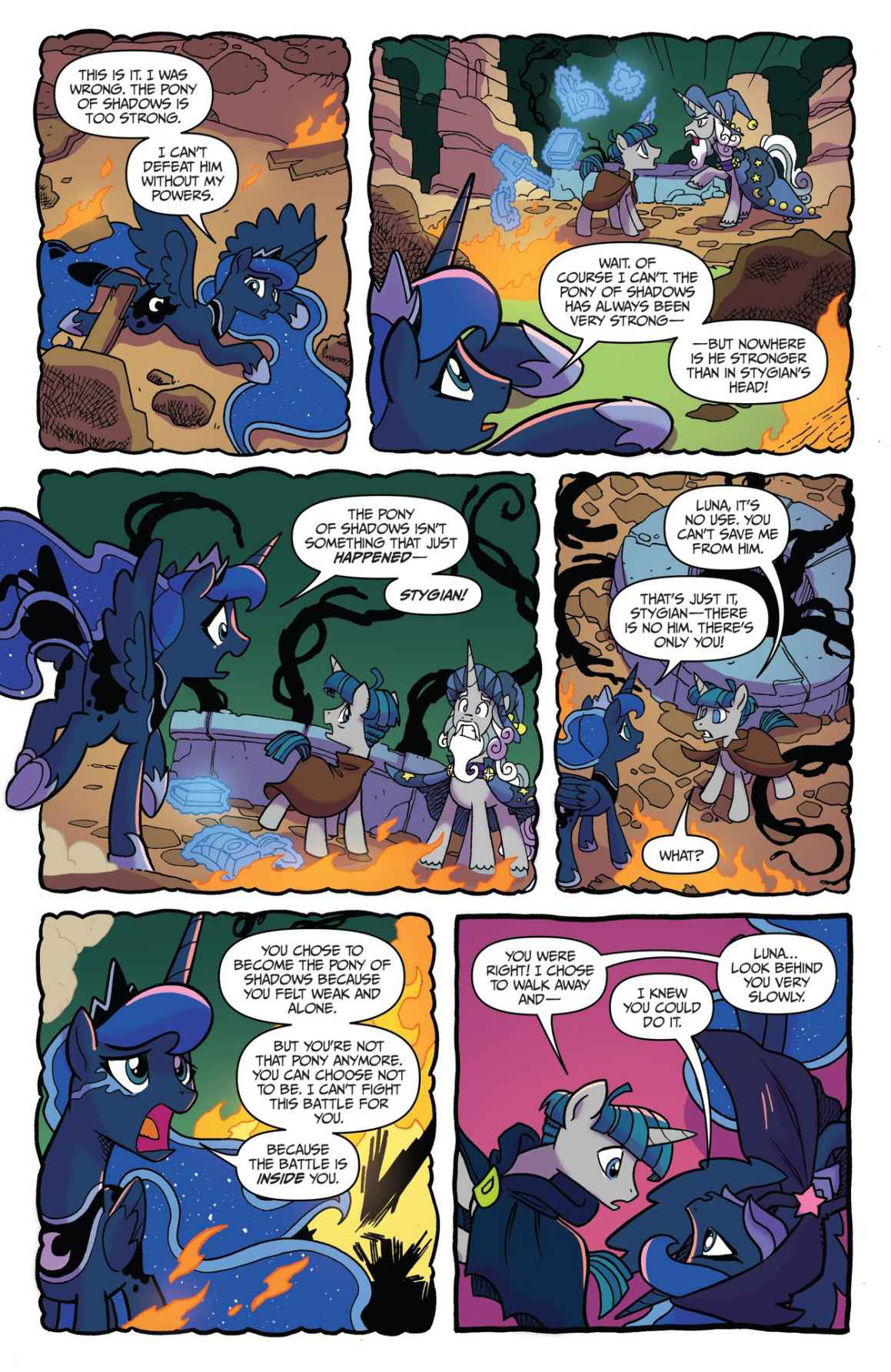 Read online My Little Pony: Nightmare Knights comic -  Issue #4 - 21
