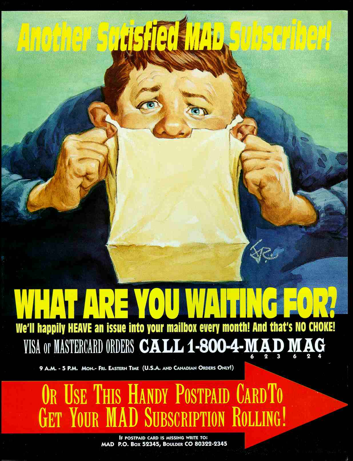 Read online MAD comic -  Issue #357 - 2