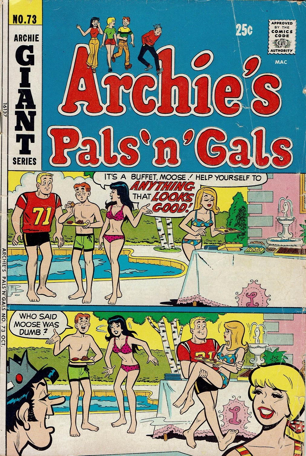 Read online Archie's Pals 'N' Gals (1952) comic -  Issue #73 - 1