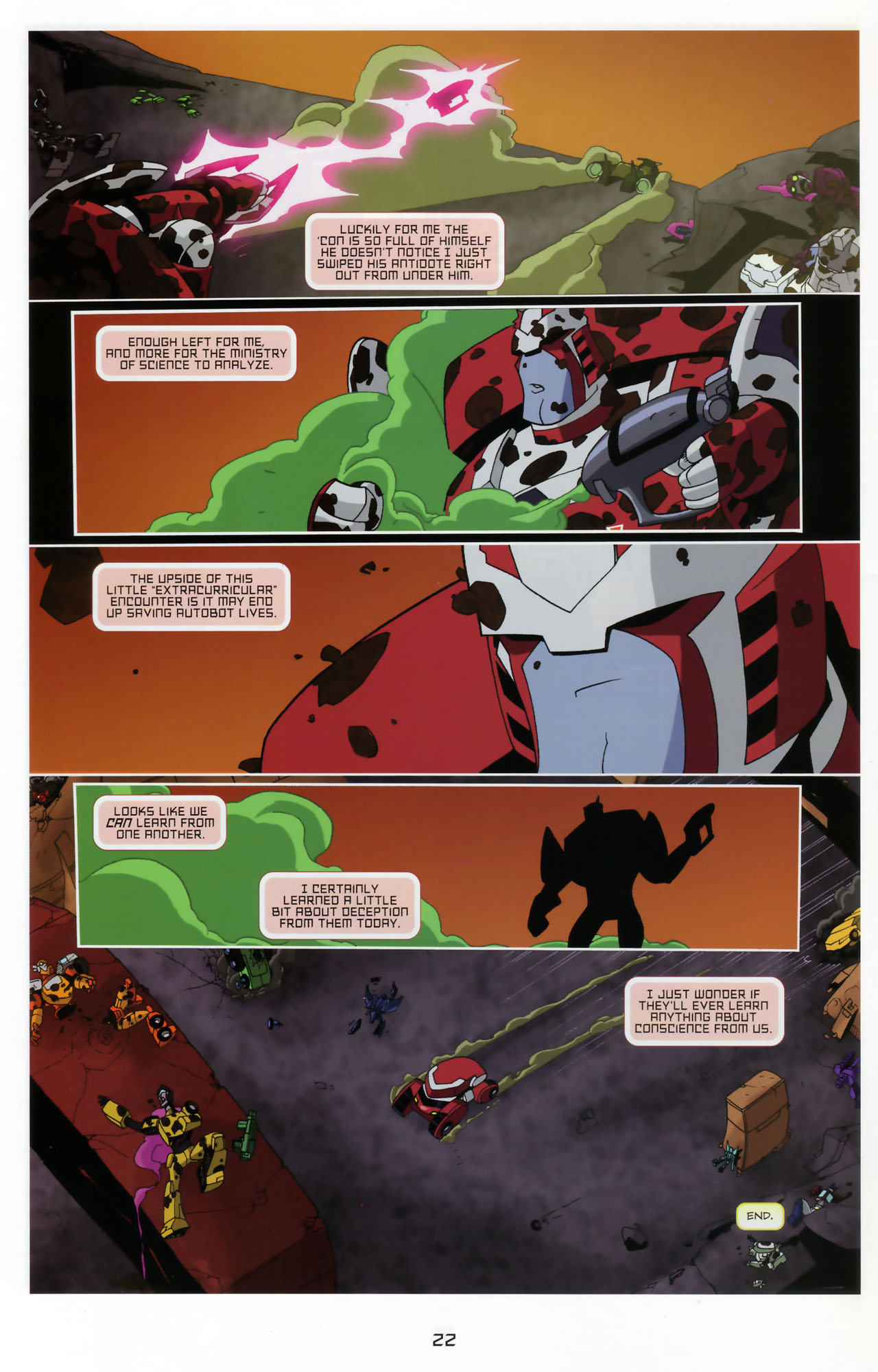 Read online Transformers Animated: The Arrival comic -  Issue #3 - 24