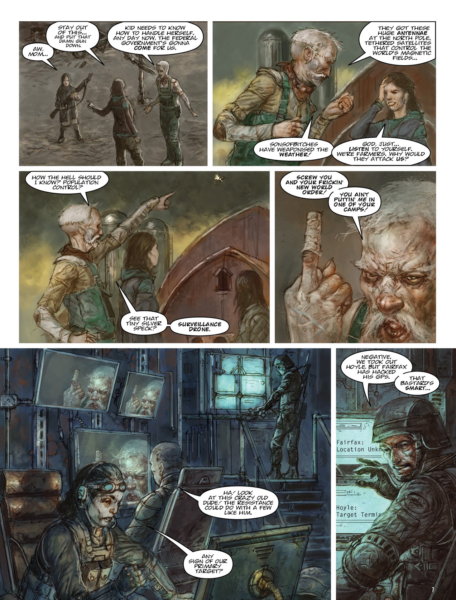 Read online The Dark Judges: The Fall of Deadworld comic -  Issue # TPB - 8
