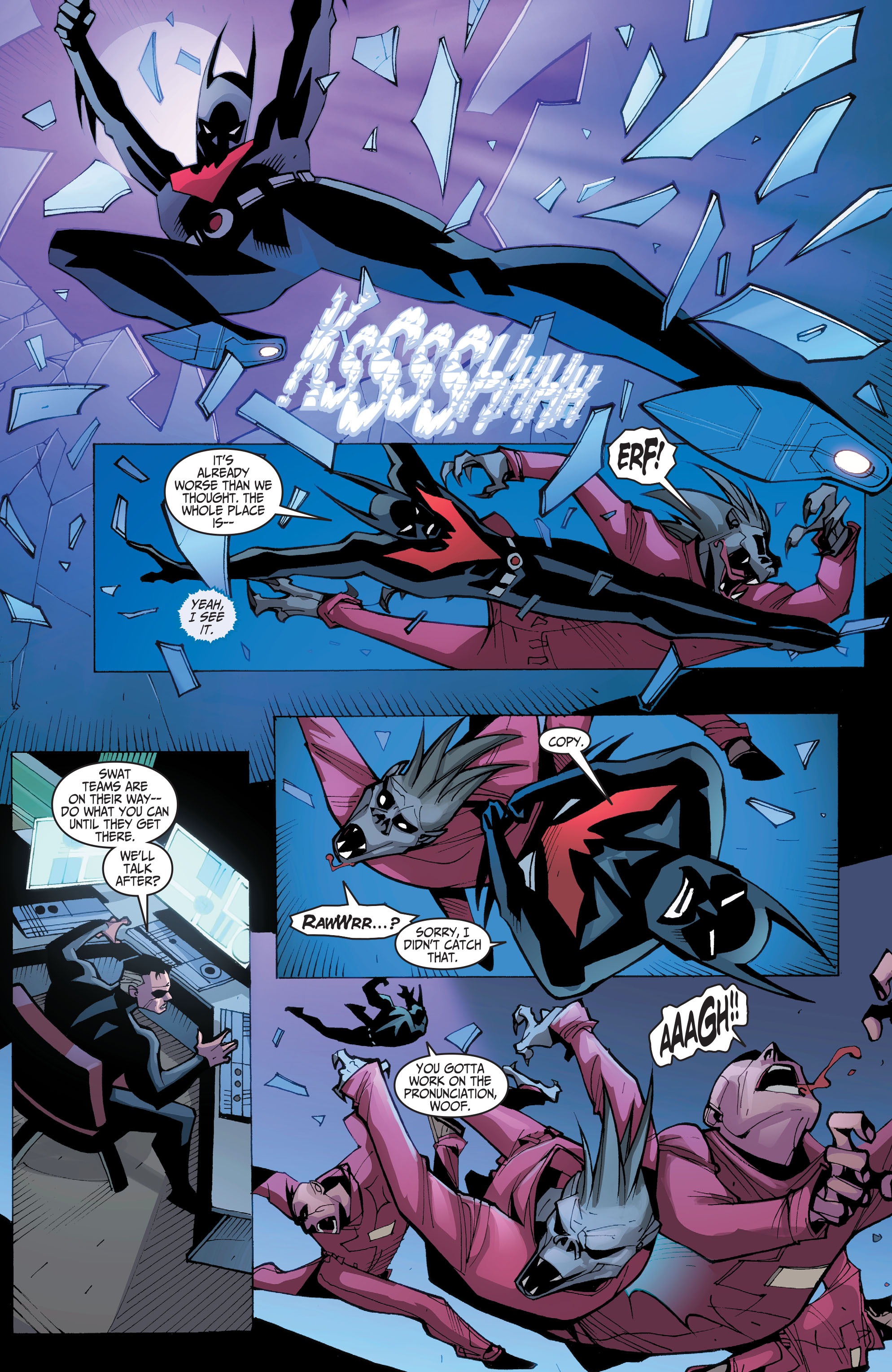 Read online Batman Beyond 2.0 comic -  Issue # _TPB 1 (Part 1) - 28