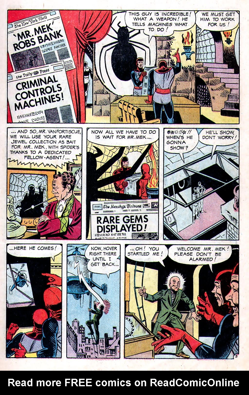 Read online T.H.U.N.D.E.R. Agents (1965) comic -  Issue #18 - 7