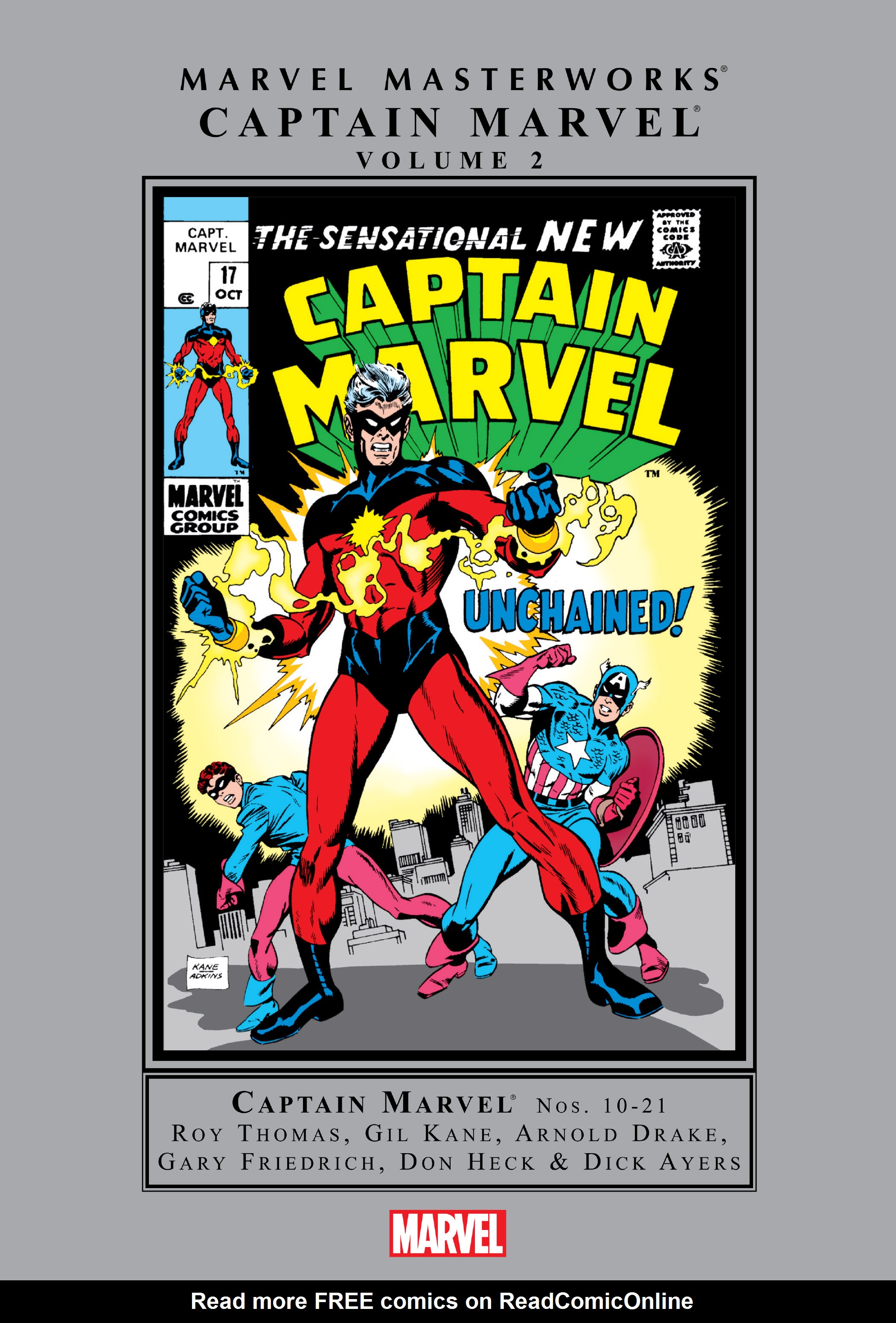 Read online Marvel Masterworks: Captain Marvel comic -  Issue # TPB 2 (Part 1) - 1