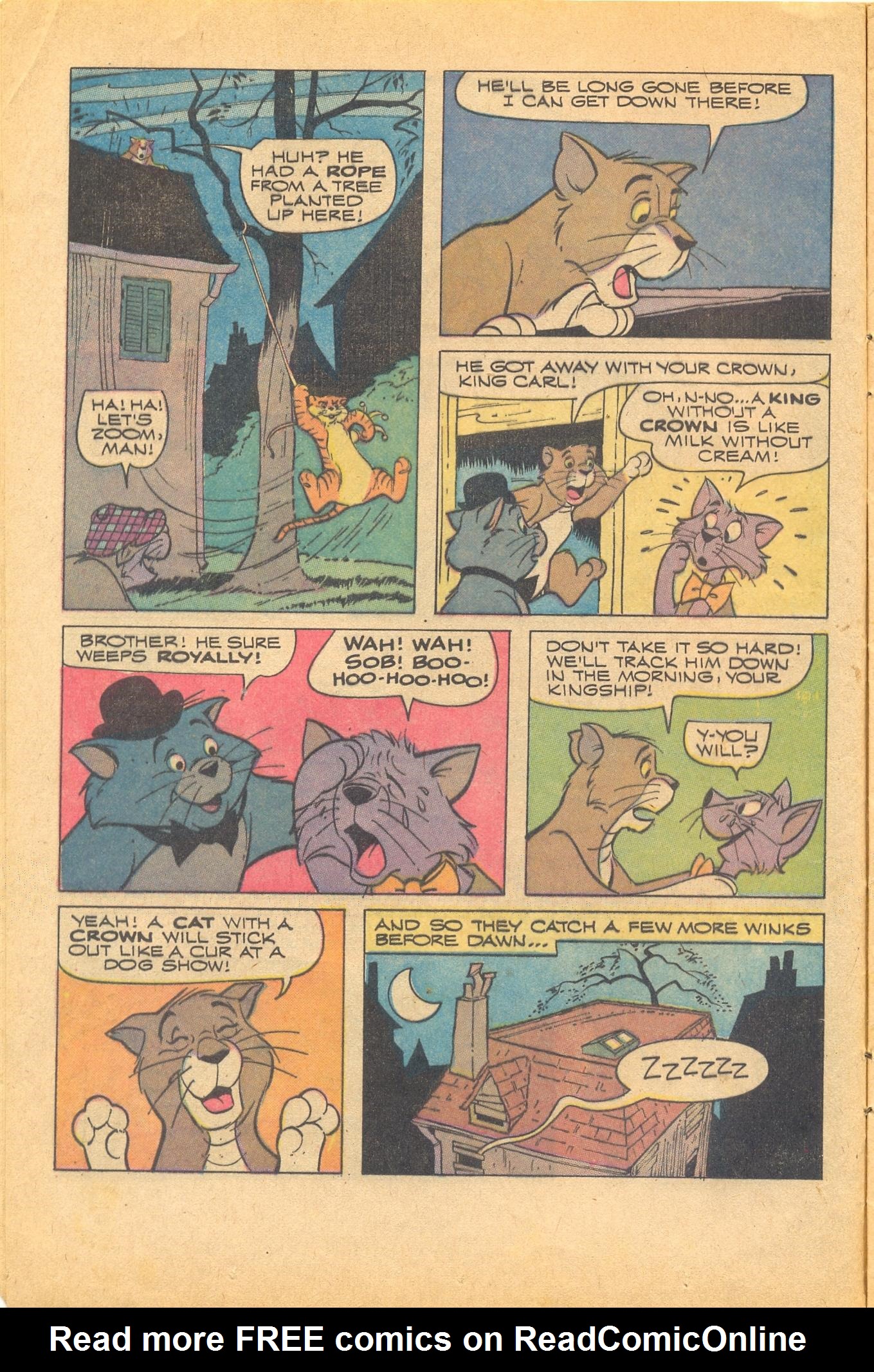 Read online O'Malley and the Alley Cats comic -  Issue #6 - 12