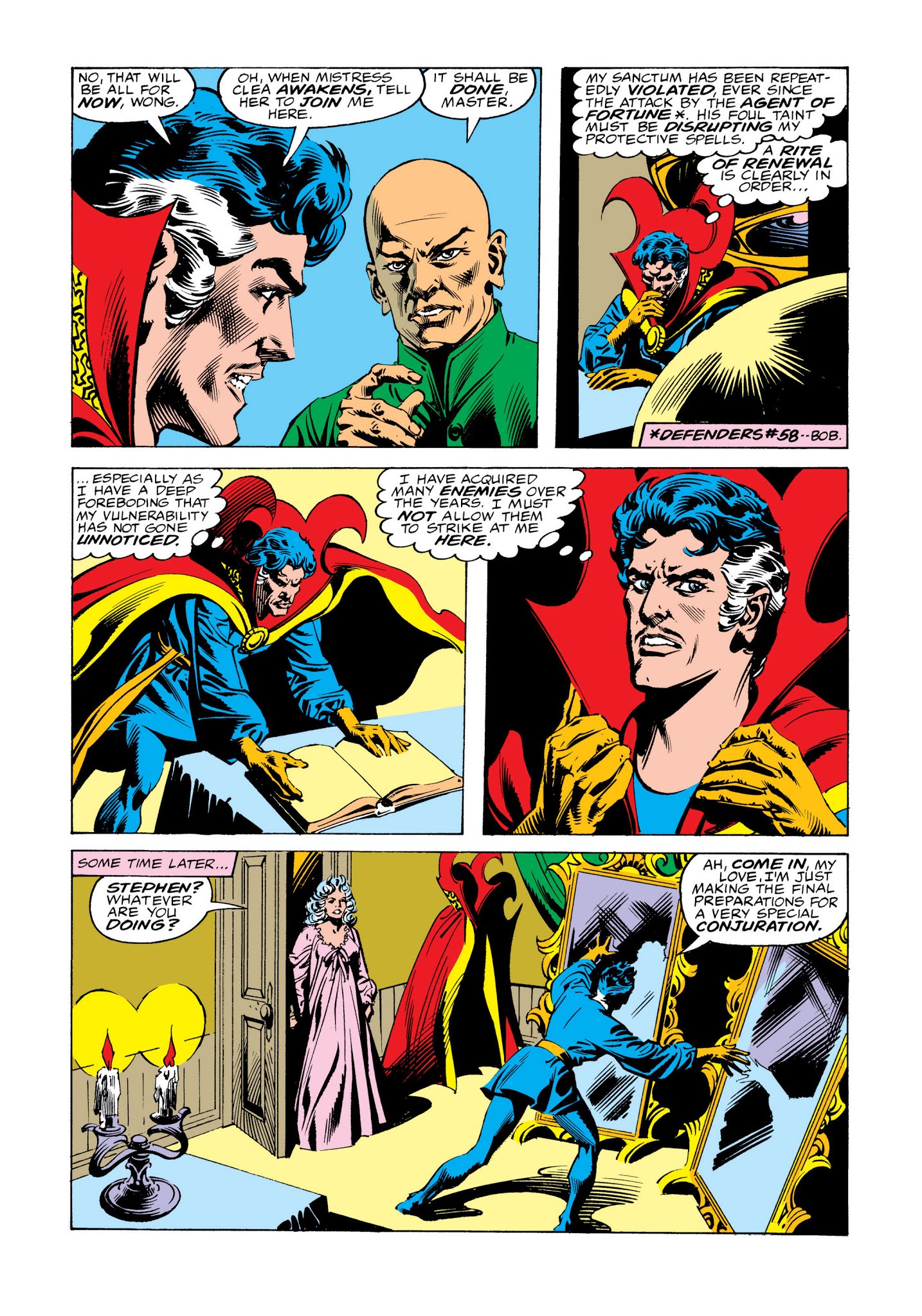 Read online Marvel Masterworks: Doctor Strange comic -  Issue # TPB 7 (Part 2) - 79