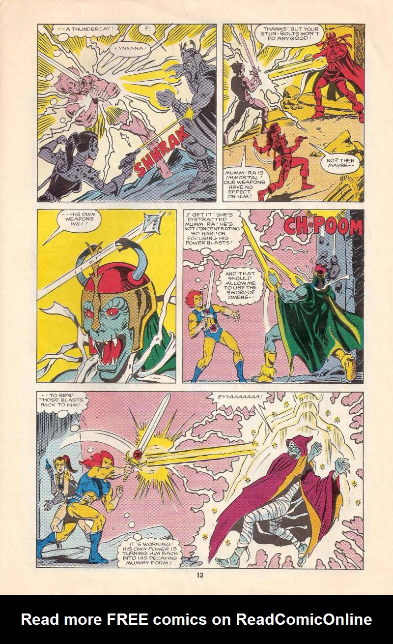 Read online ThunderCats (1987) comic -  Issue #4 - 12