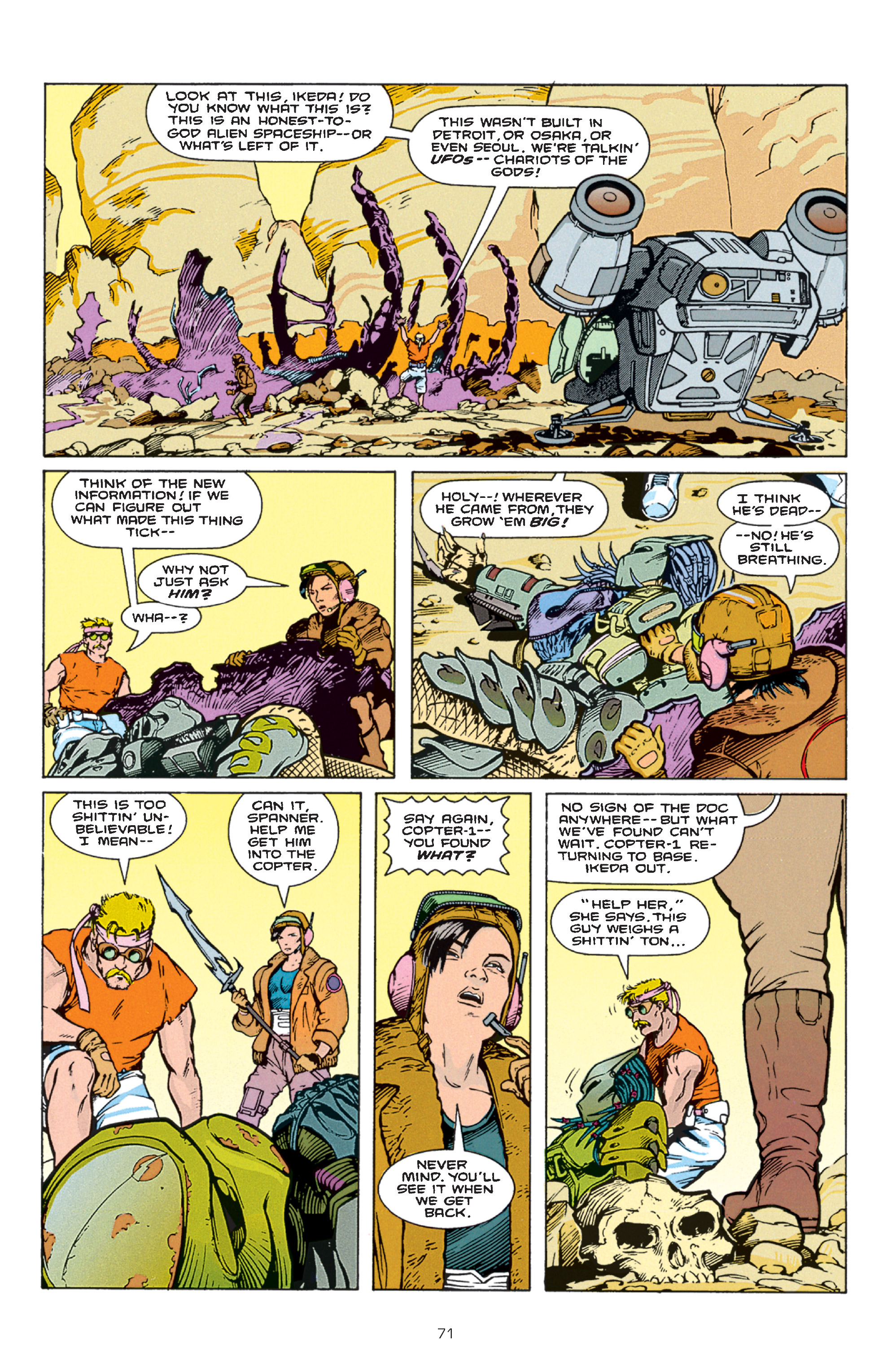 Read online Aliens vs. Predator: The Essential Comics comic -  Issue # TPB 1 (Part 1) - 73