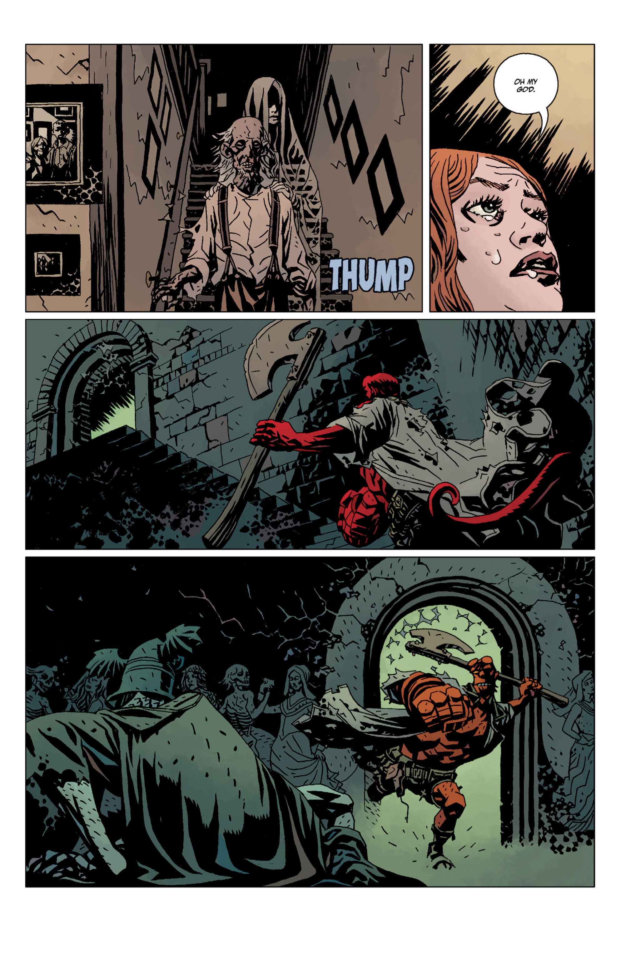 Read online Hellboy comic -  Issue #12 - 103