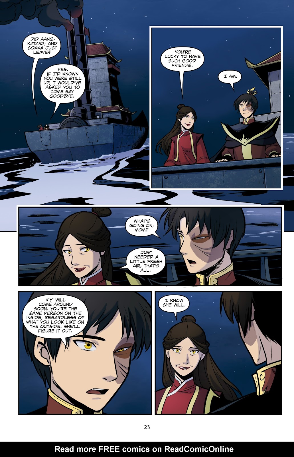 Nickelodeon Avatar: The Last Airbender - Smoke and Shadow issue Omnibus (Part 1) - Page 25