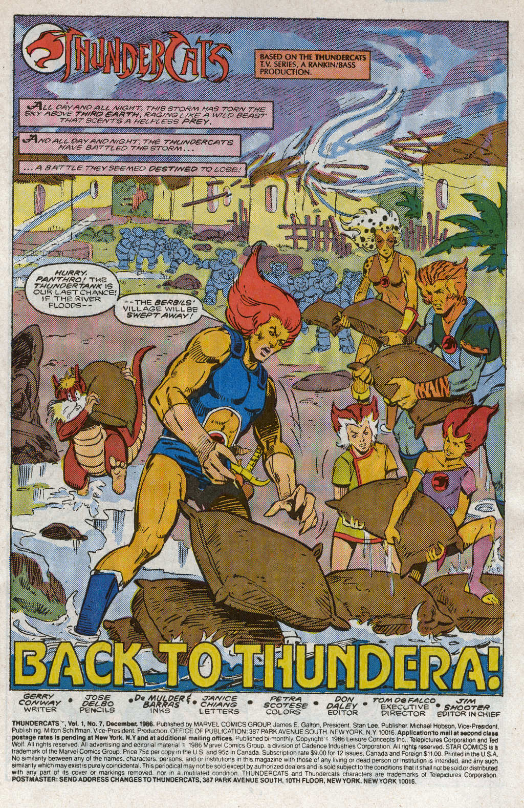 Read online ThunderCats (1985) comic -  Issue #7 - 3