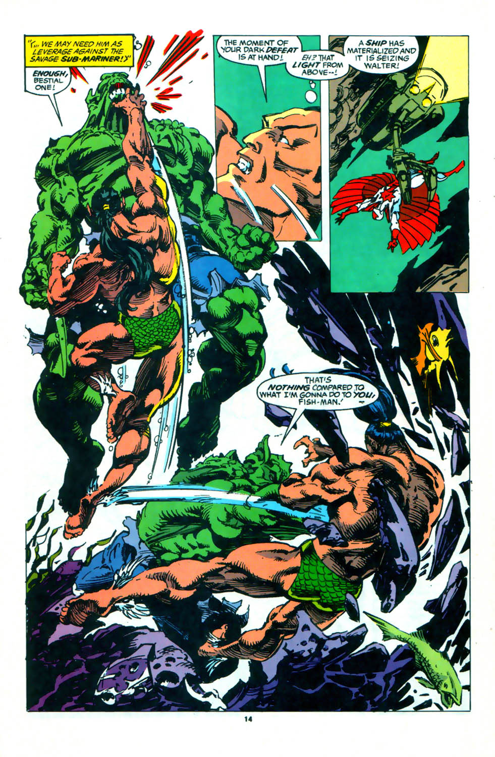 Read online Namor, The Sub-Mariner comic -  Issue #59 - 10