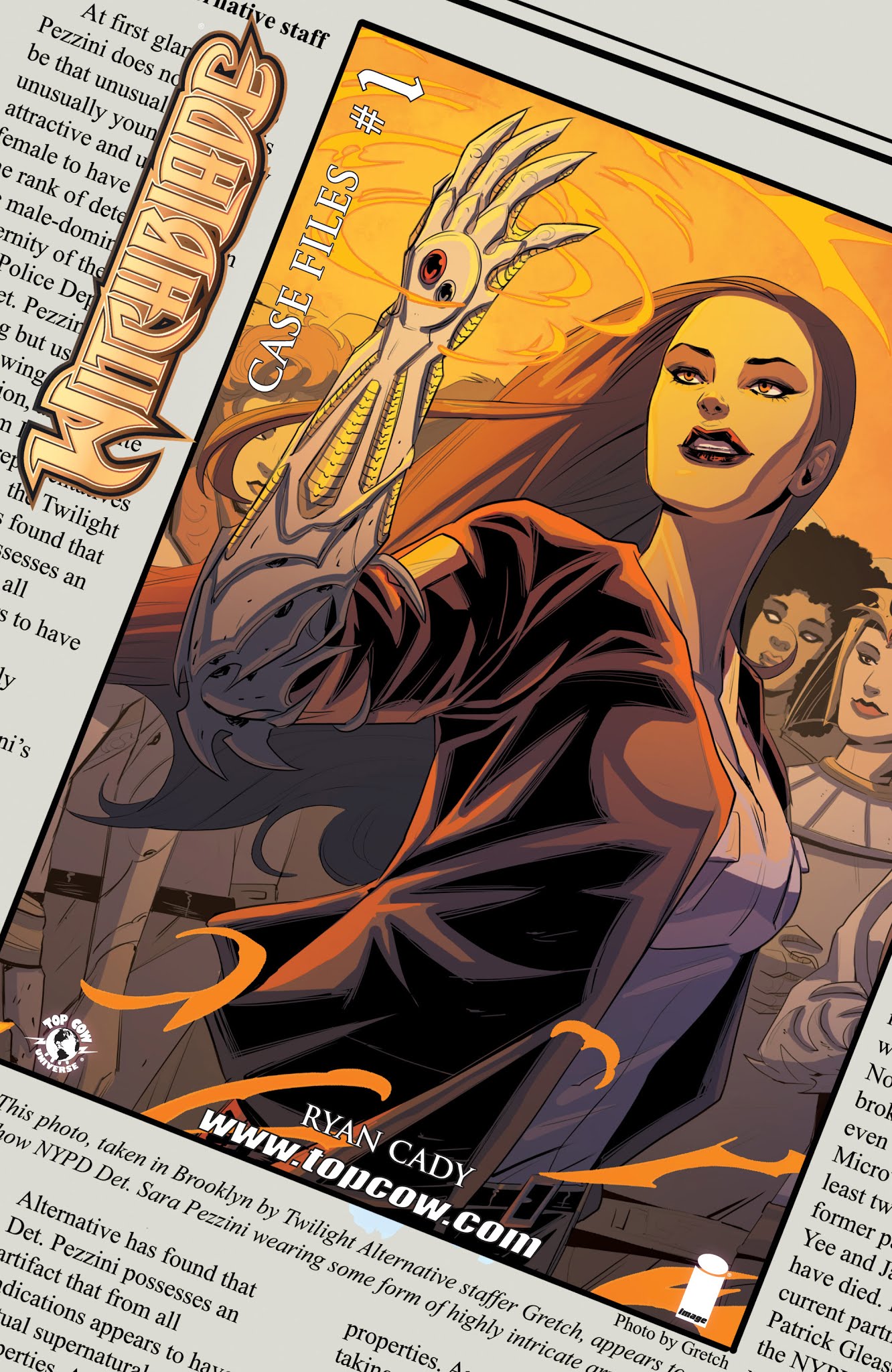 Read online Witchblade: Case Files comic -  Issue # Full - 1