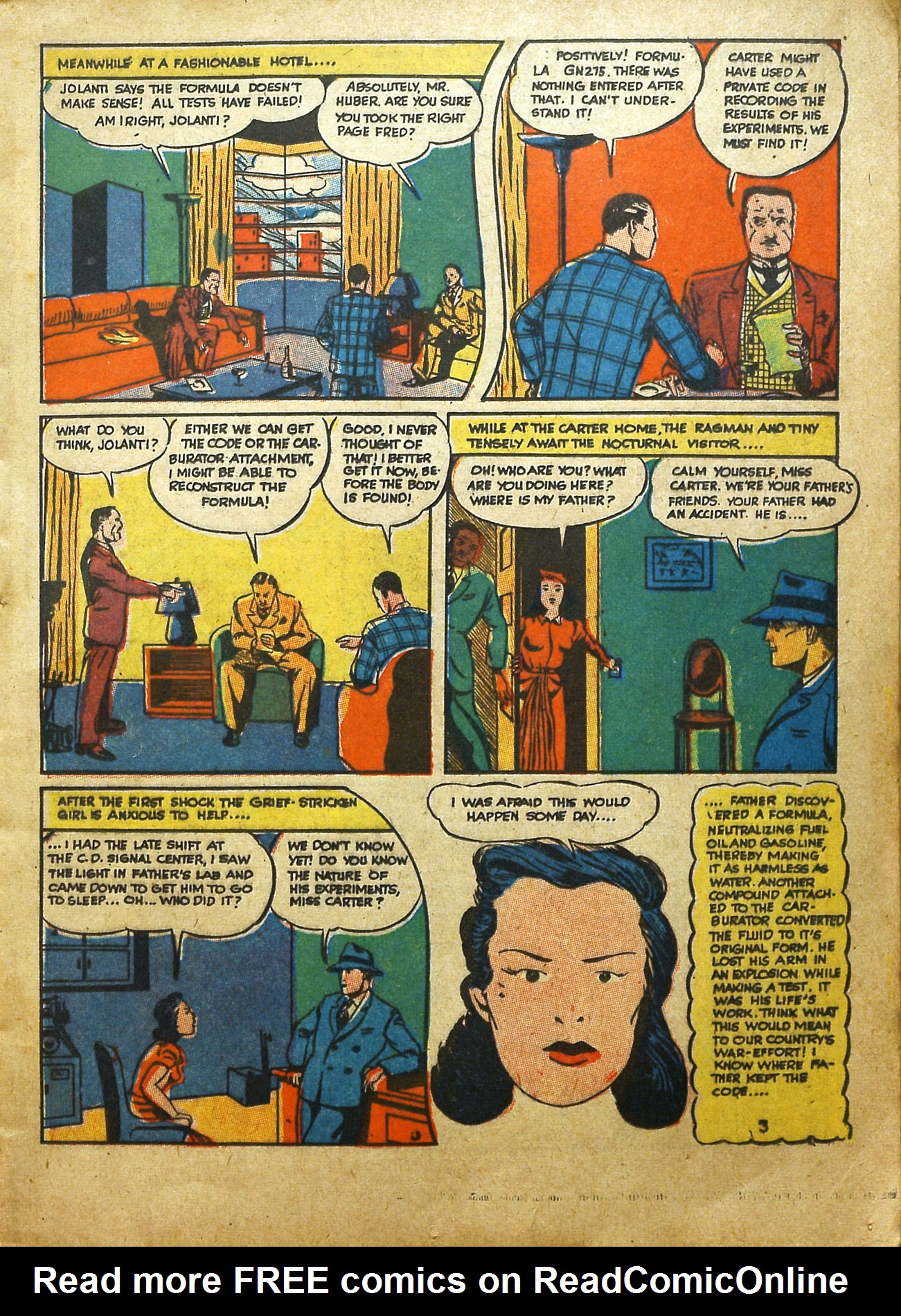 Read online Cat-Man Comics comic -  Issue #19 - 24
