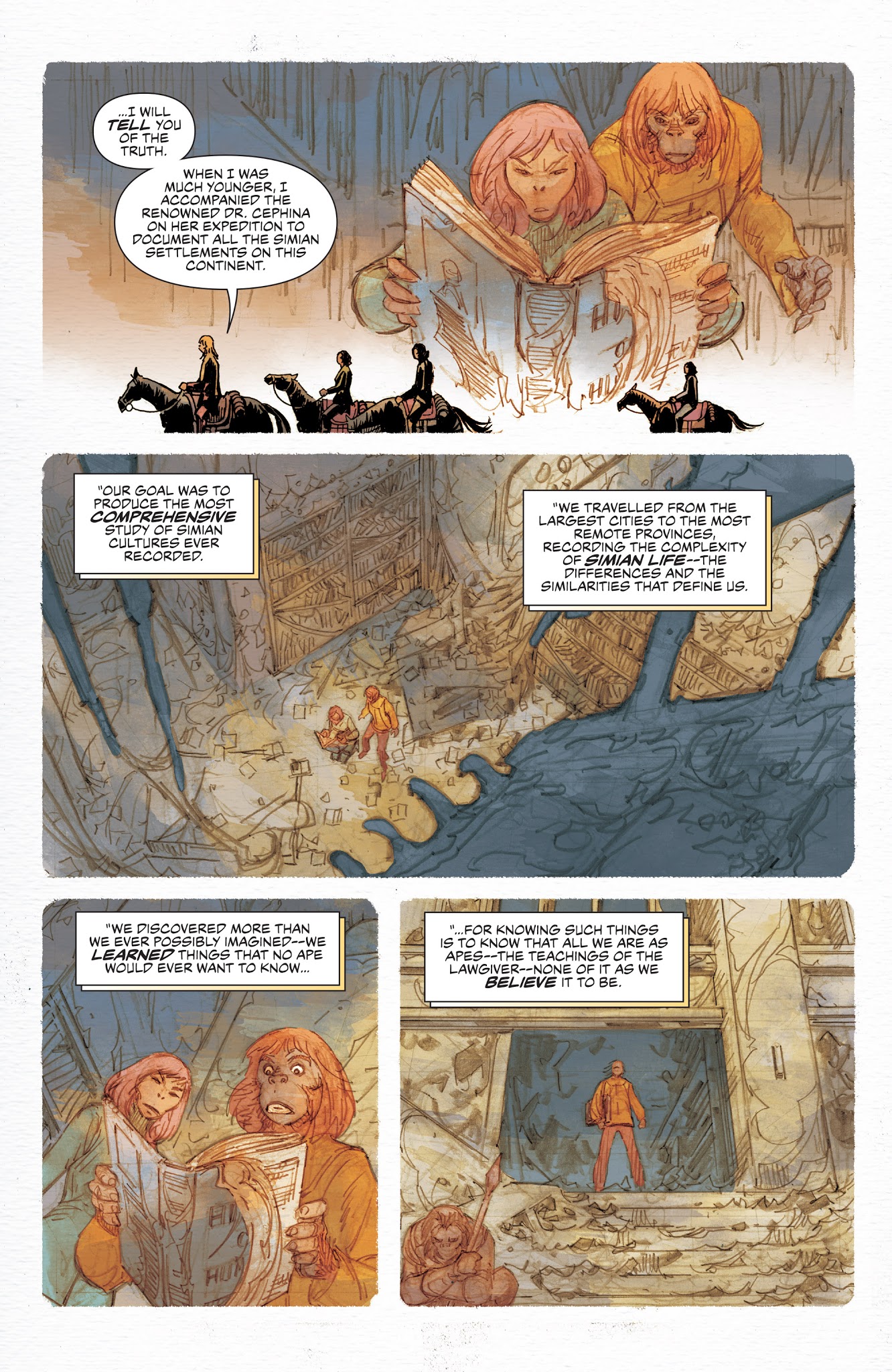Read online Planet of the Apes: Ursus comic -  Issue #5 - 18