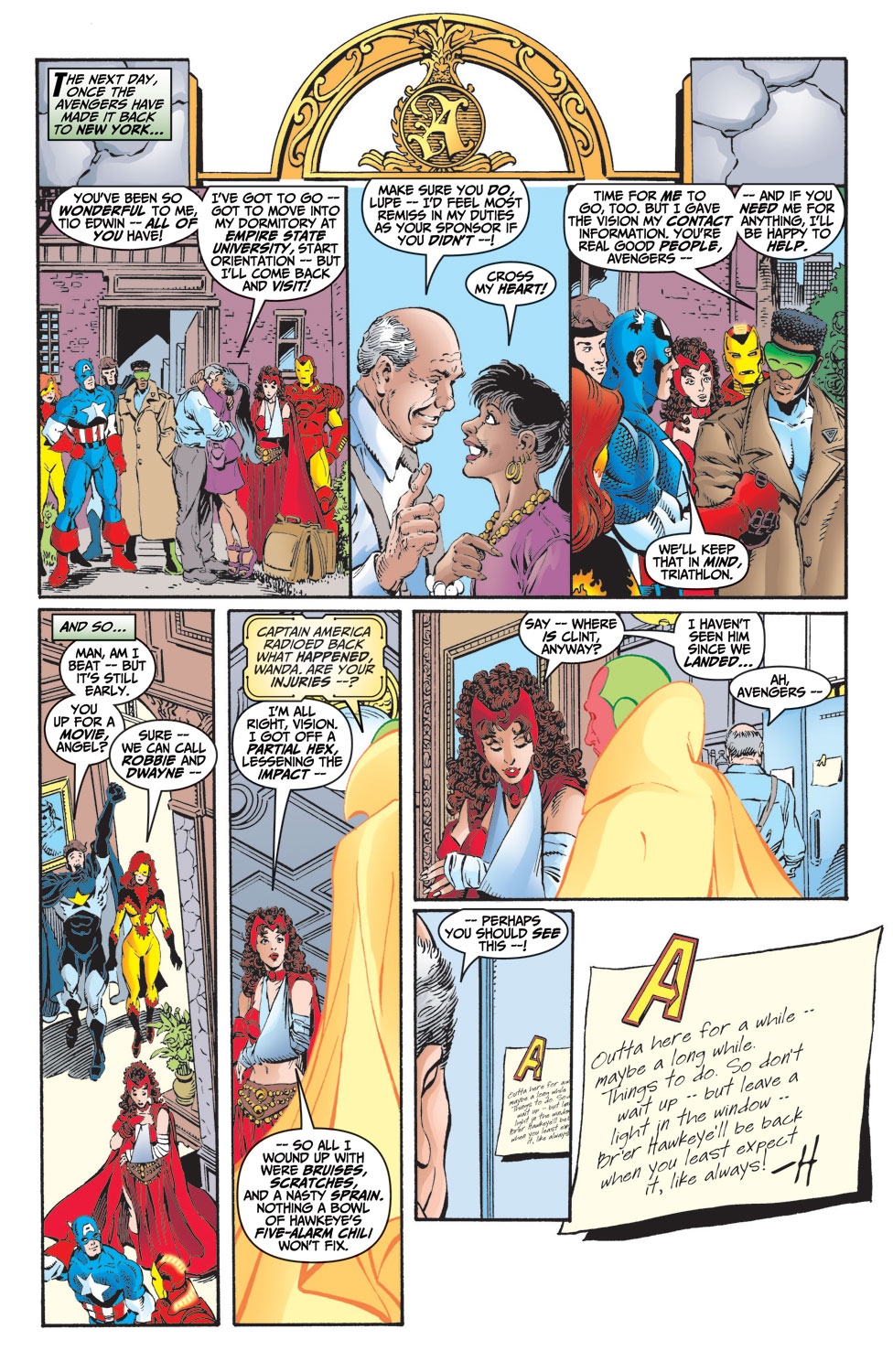 Read online Avengers (1998) comic -  Issue #9 - 22