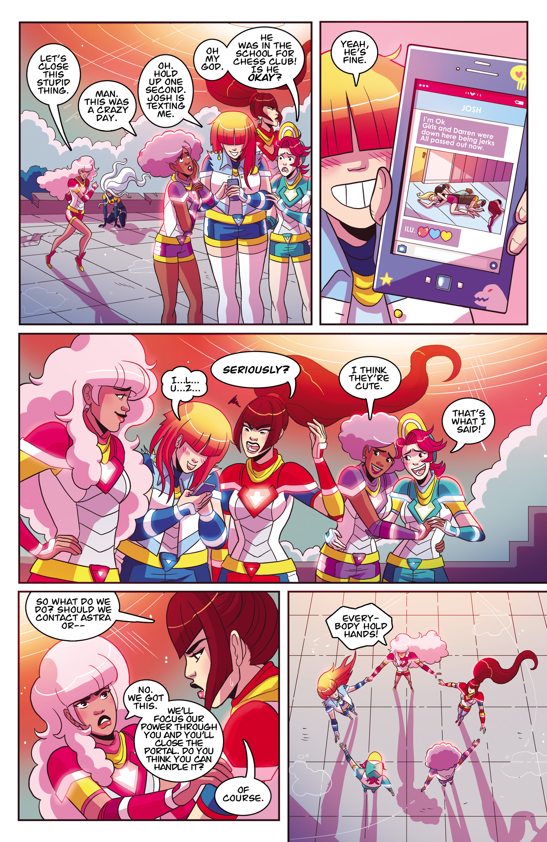Read online Zodiac Starforce comic -  Issue #4 - 18