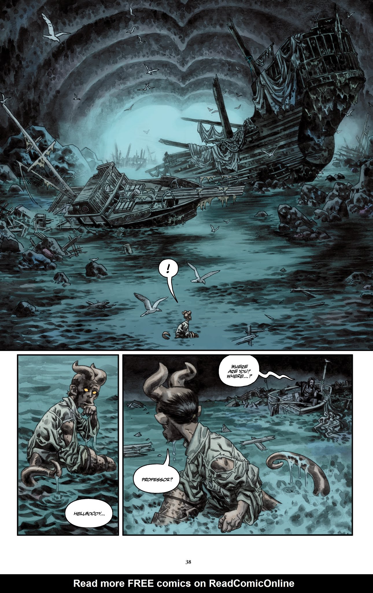 Read online Hellboy The Complete Short Stories comic -  Issue # TPB 1 (Part 1) - 39