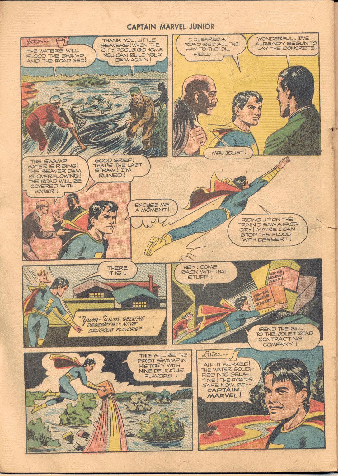 Read online Captain Marvel, Jr. comic -  Issue #29 - 19