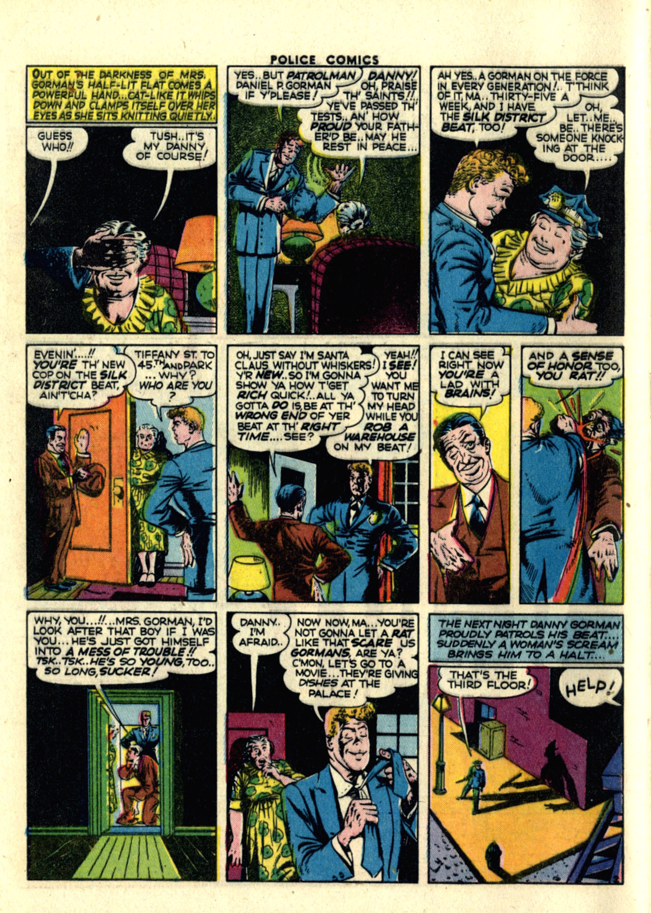 Read online Police Comics comic -  Issue #29 - 52