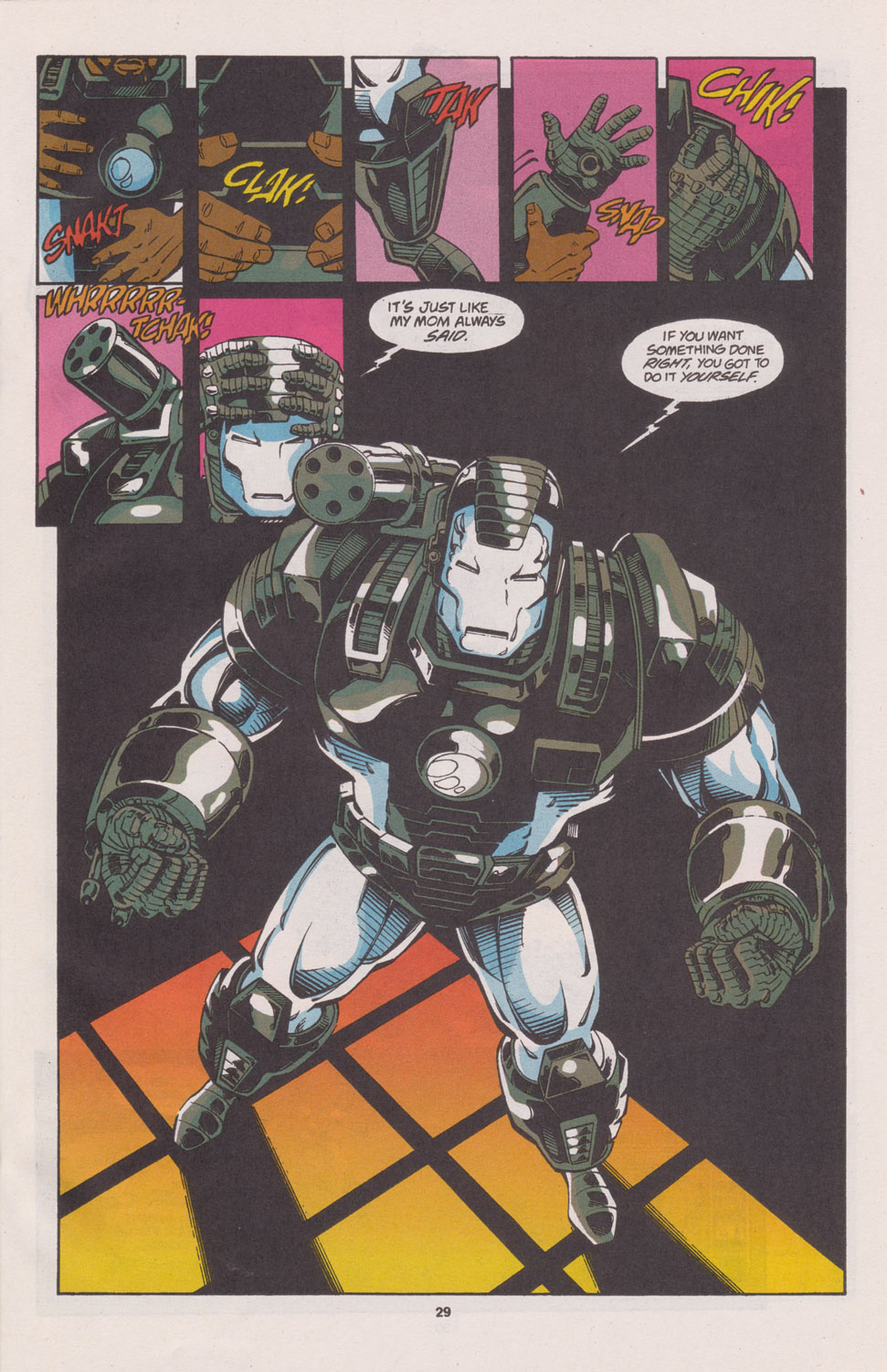 Read online War Machine (1994) comic -  Issue #1 - 24