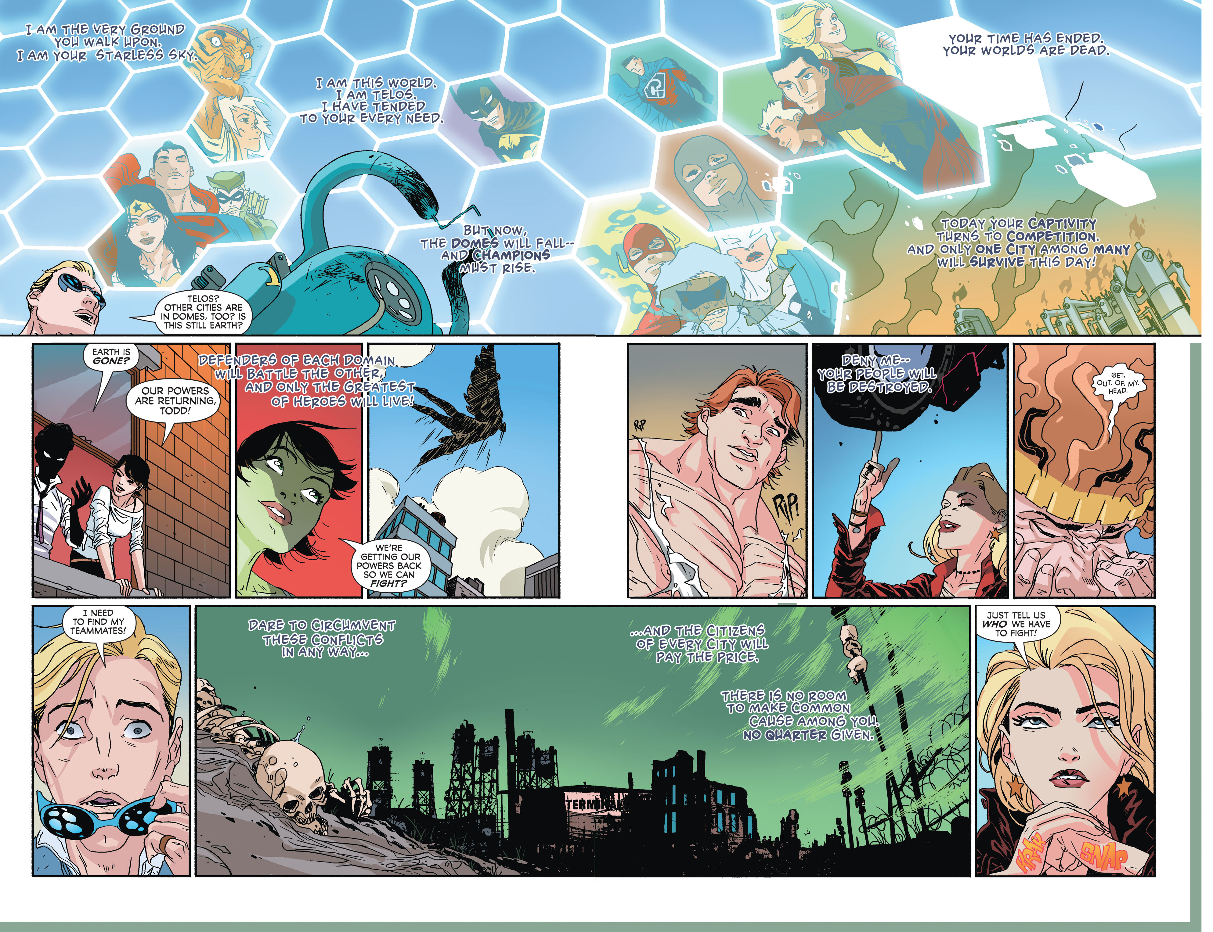 Read online Convergence Infinity Inc. comic -  Issue #1 - 17