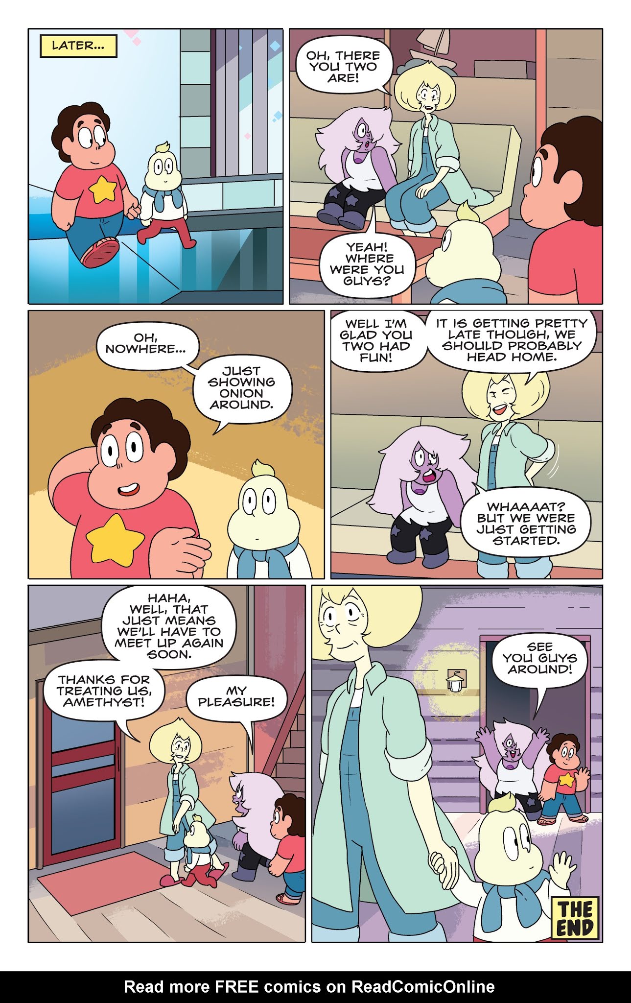 Read online Steven Universe Ongoing comic -  Issue #22 - 24