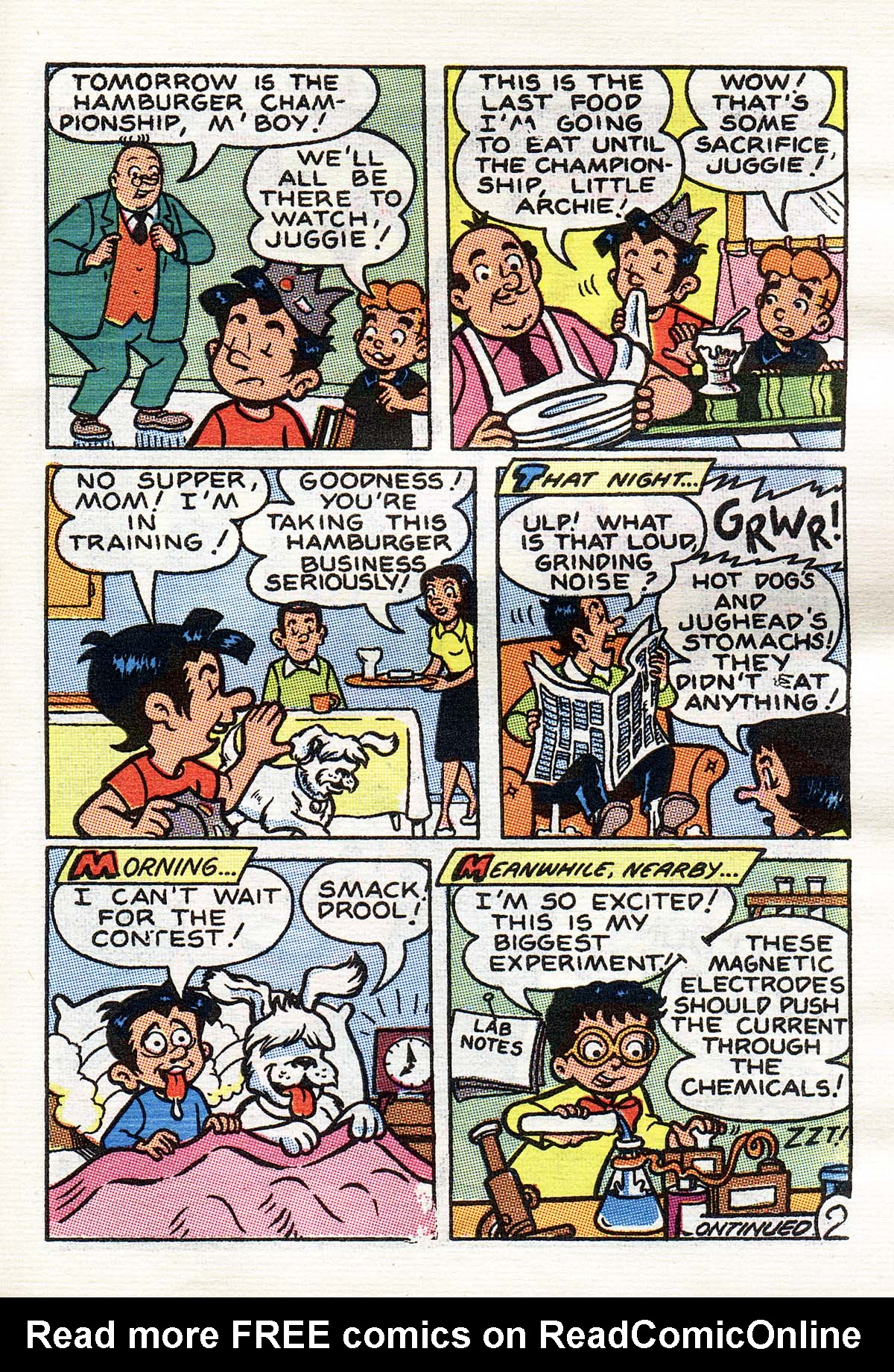 Read online Little Archie Comics Digest Magazine comic -  Issue #44 - 122