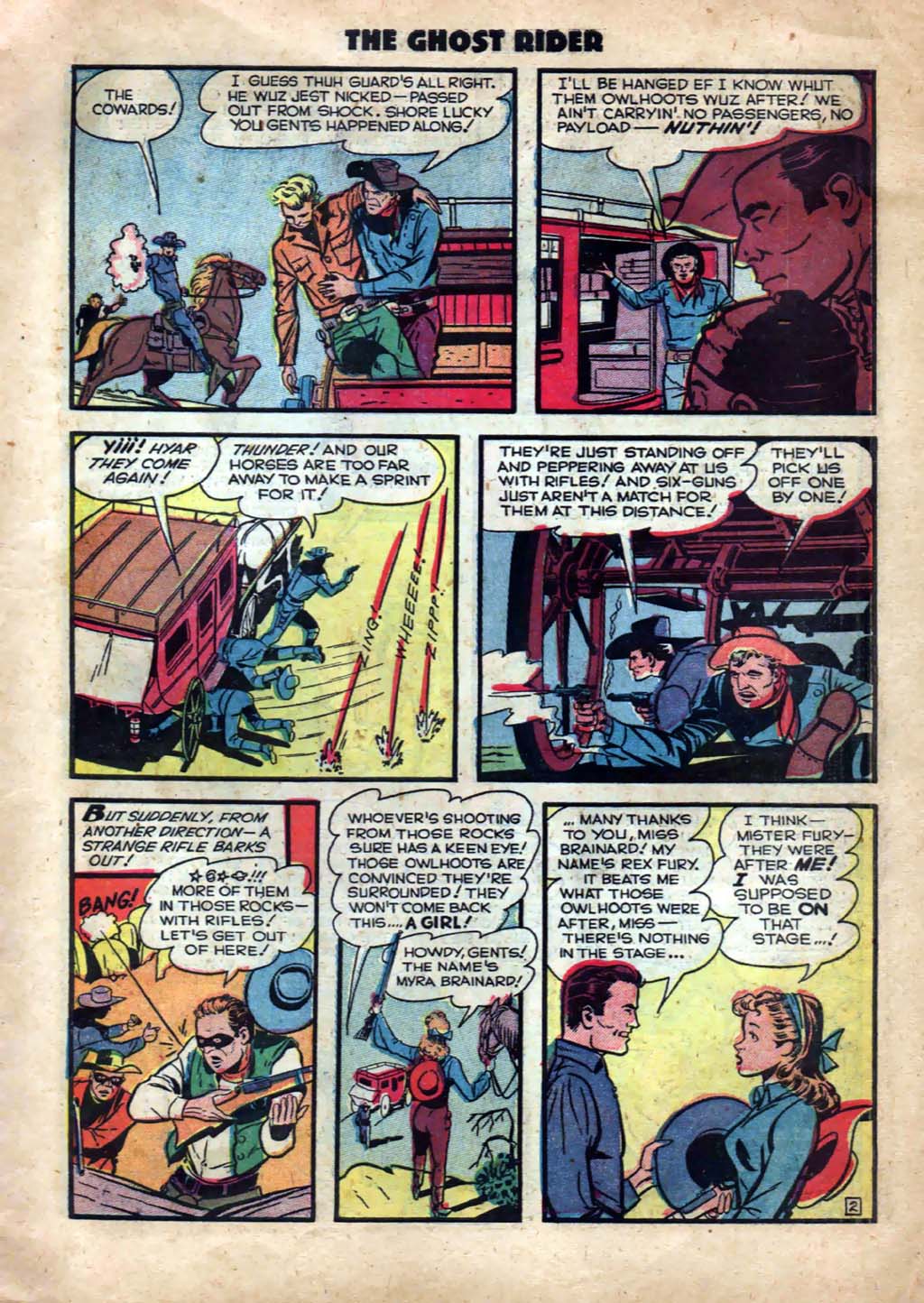 Read online The Ghost Rider (1950) comic -  Issue #3 - 11