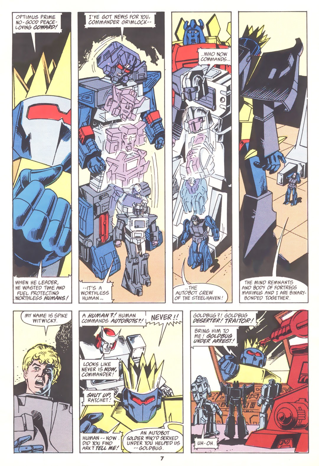Read online The Transformers (UK) comic -  Issue #174 - 7