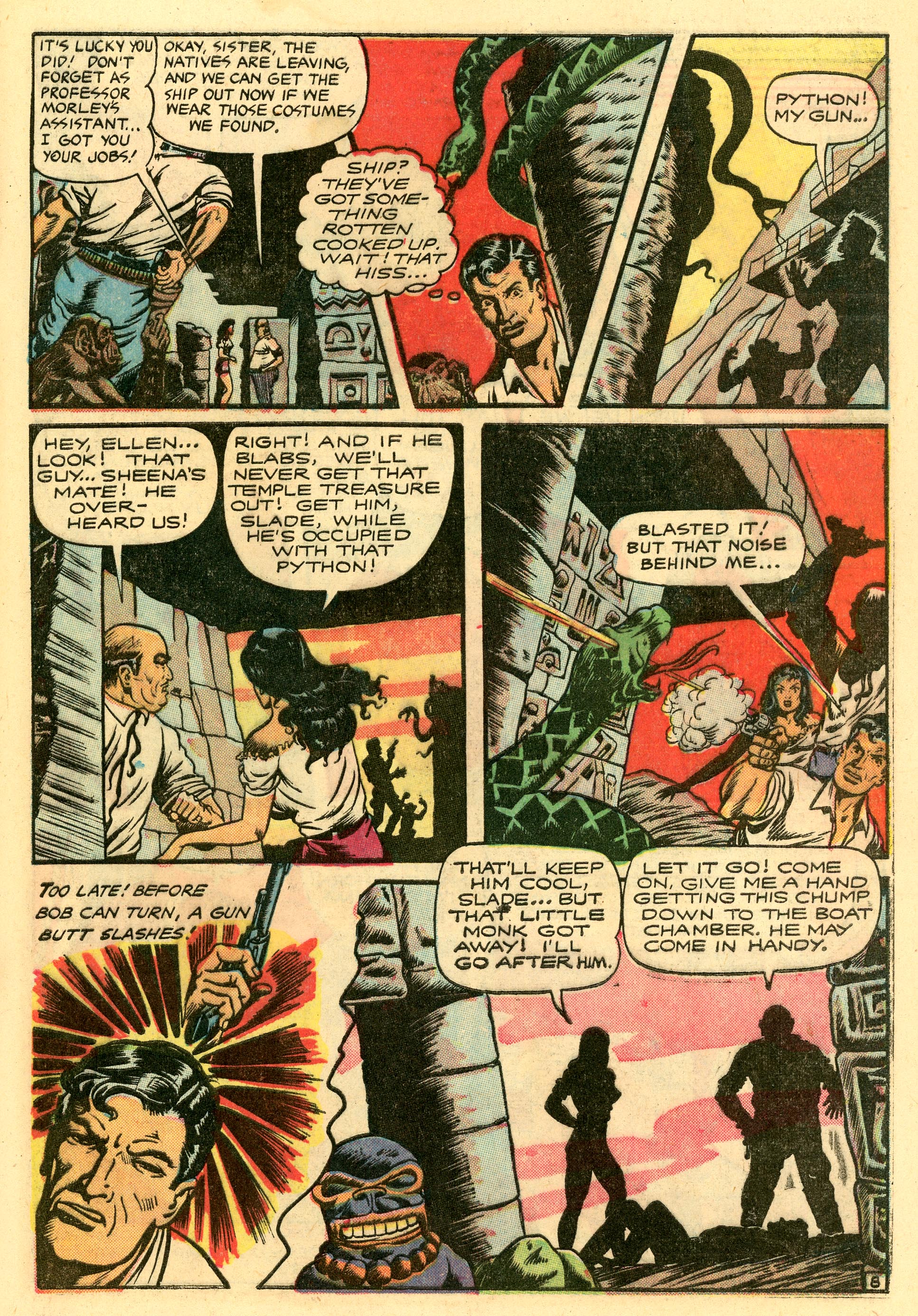 Read online Sheena, Queen of the Jungle (1942) comic -  Issue #15 - 29