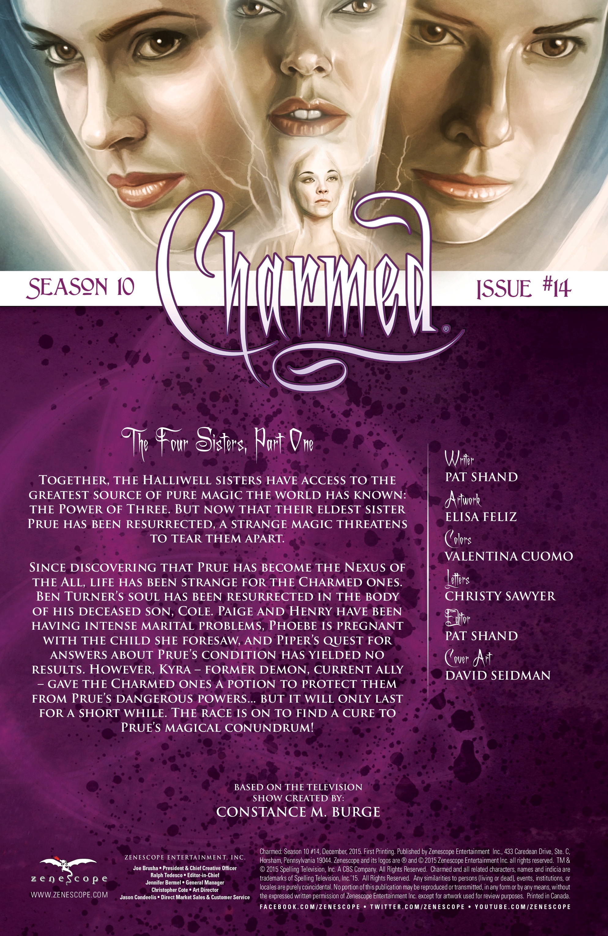 Read online Charmed Season 10 comic -  Issue #14 - 2
