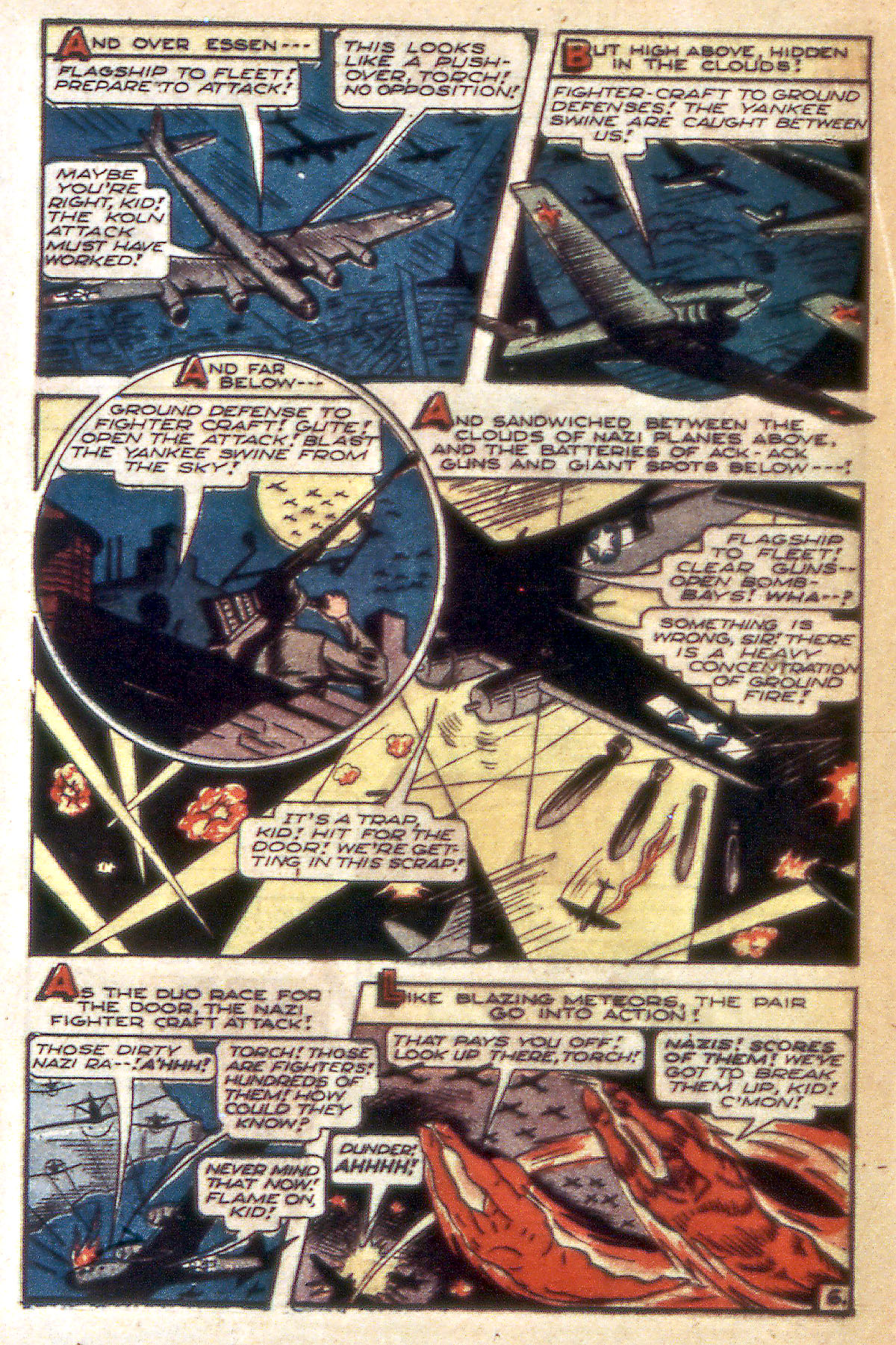 Read online The Human Torch (1940) comic -  Issue #16 - 20