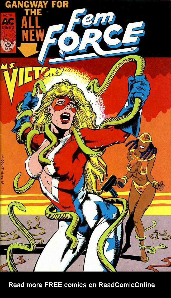 Read online Femforce comic -  Issue #25 - 1
