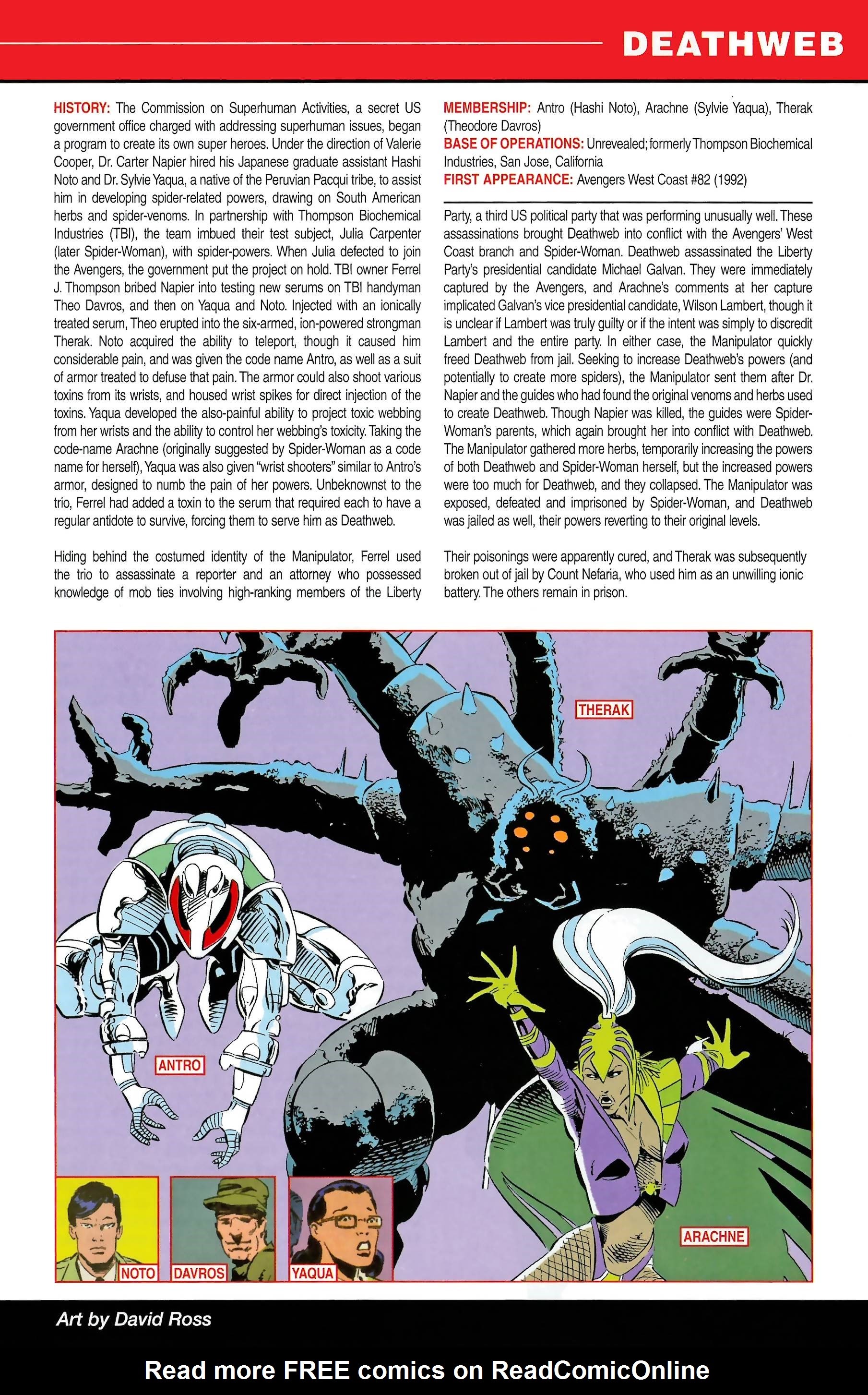 Read online Official Handbook of the Marvel Universe A to Z comic -  Issue # TPB 3 (Part 2) - 1