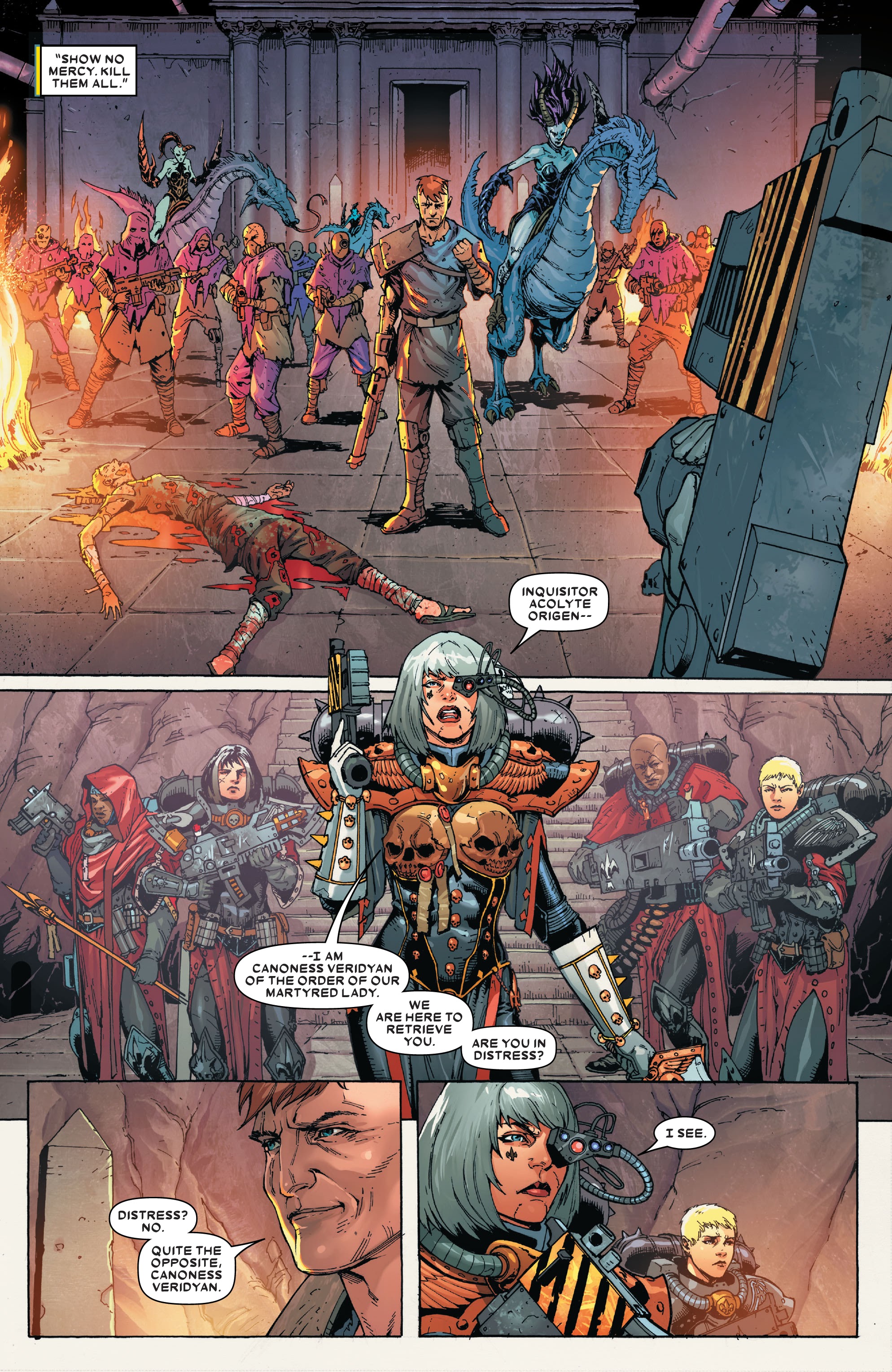 Read online Warhammer 40,000: Sisters Of Battle comic -  Issue #4 - 6