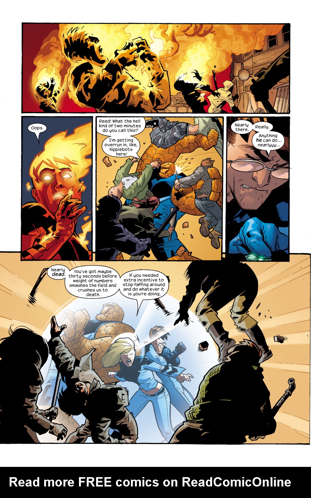 Read online Ultimate Fantastic Four (2004) comic -  Issue #12 - 13